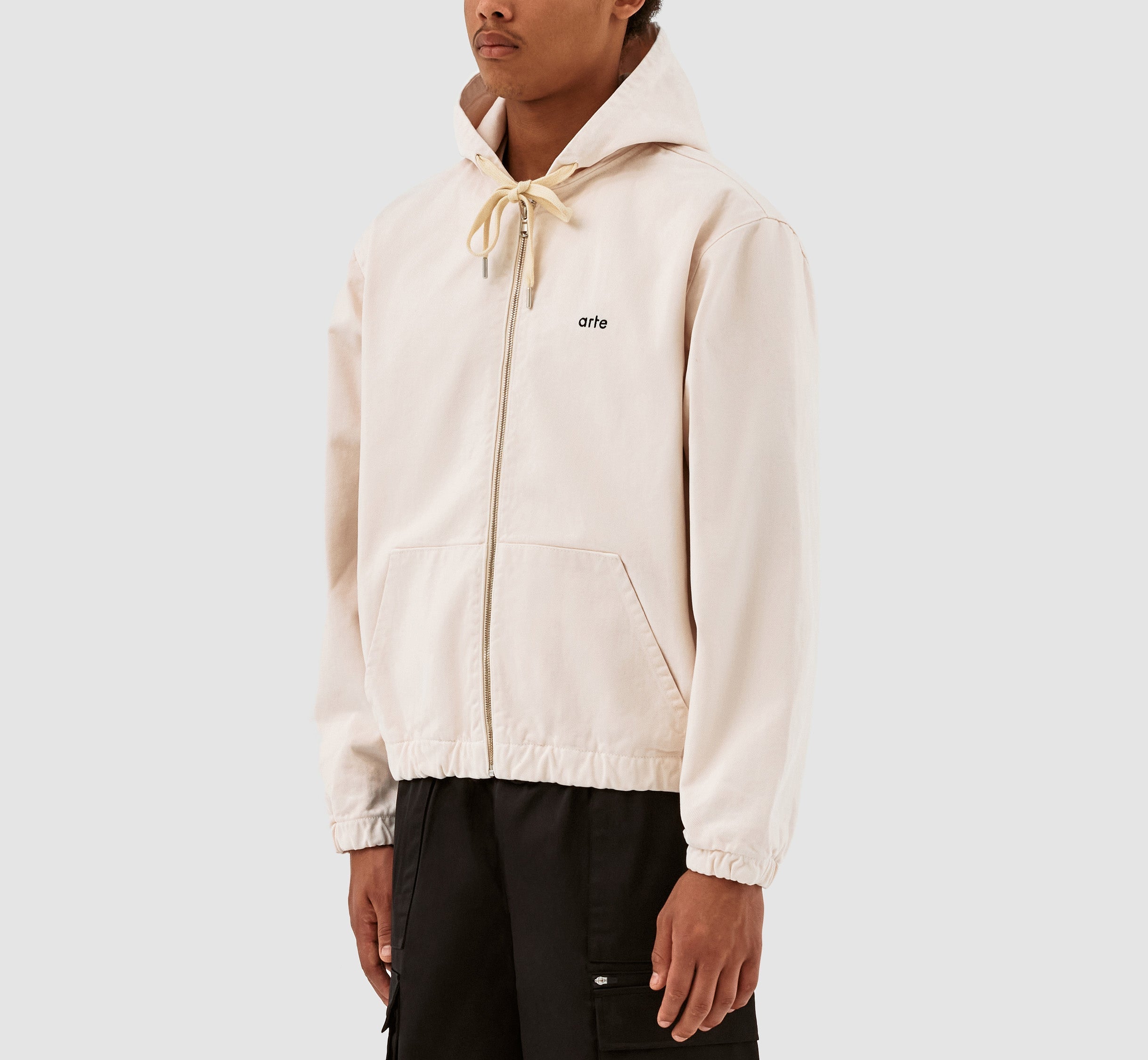 Veste à capuche Jonas - Crème