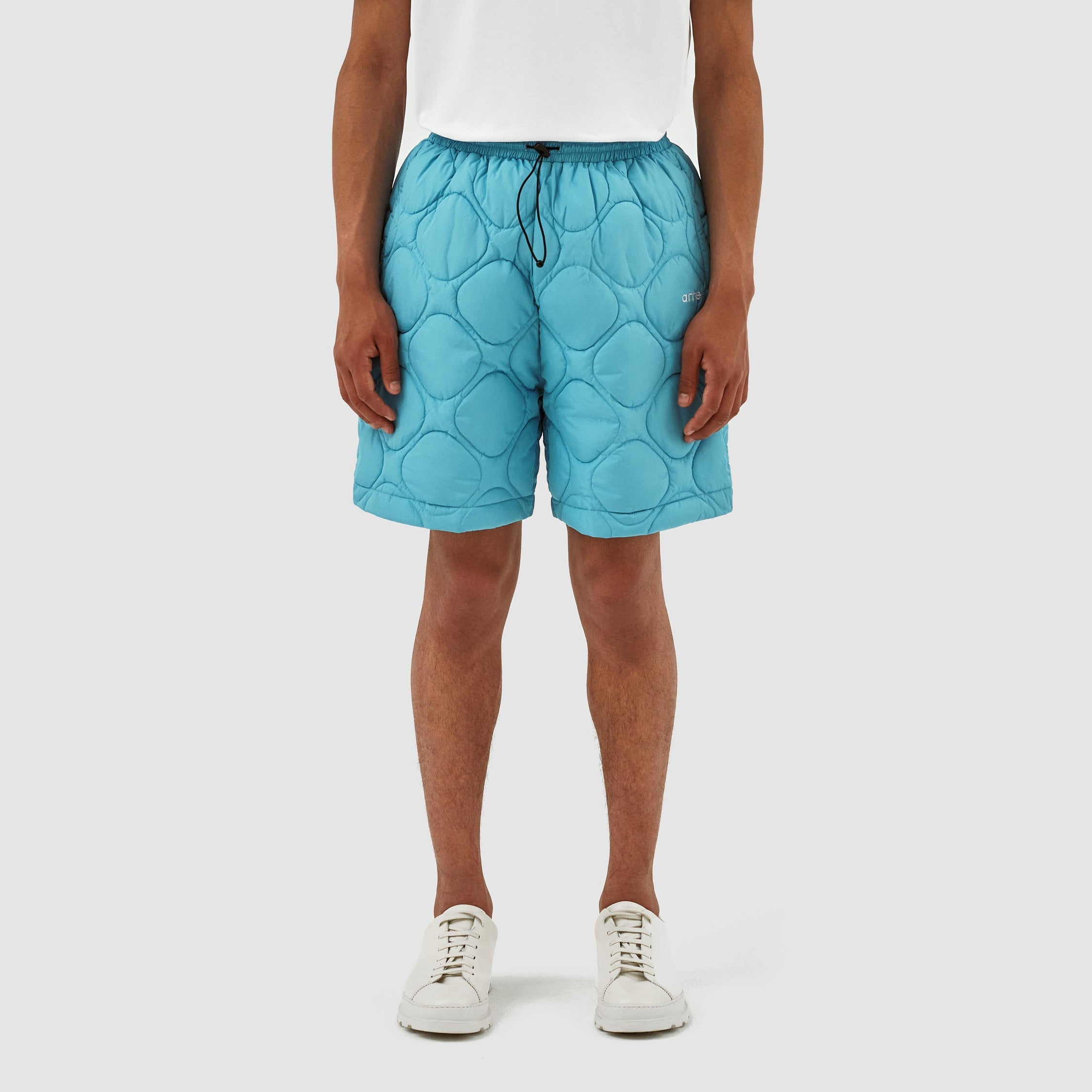 Short matelassé Steiner - Bleu clair