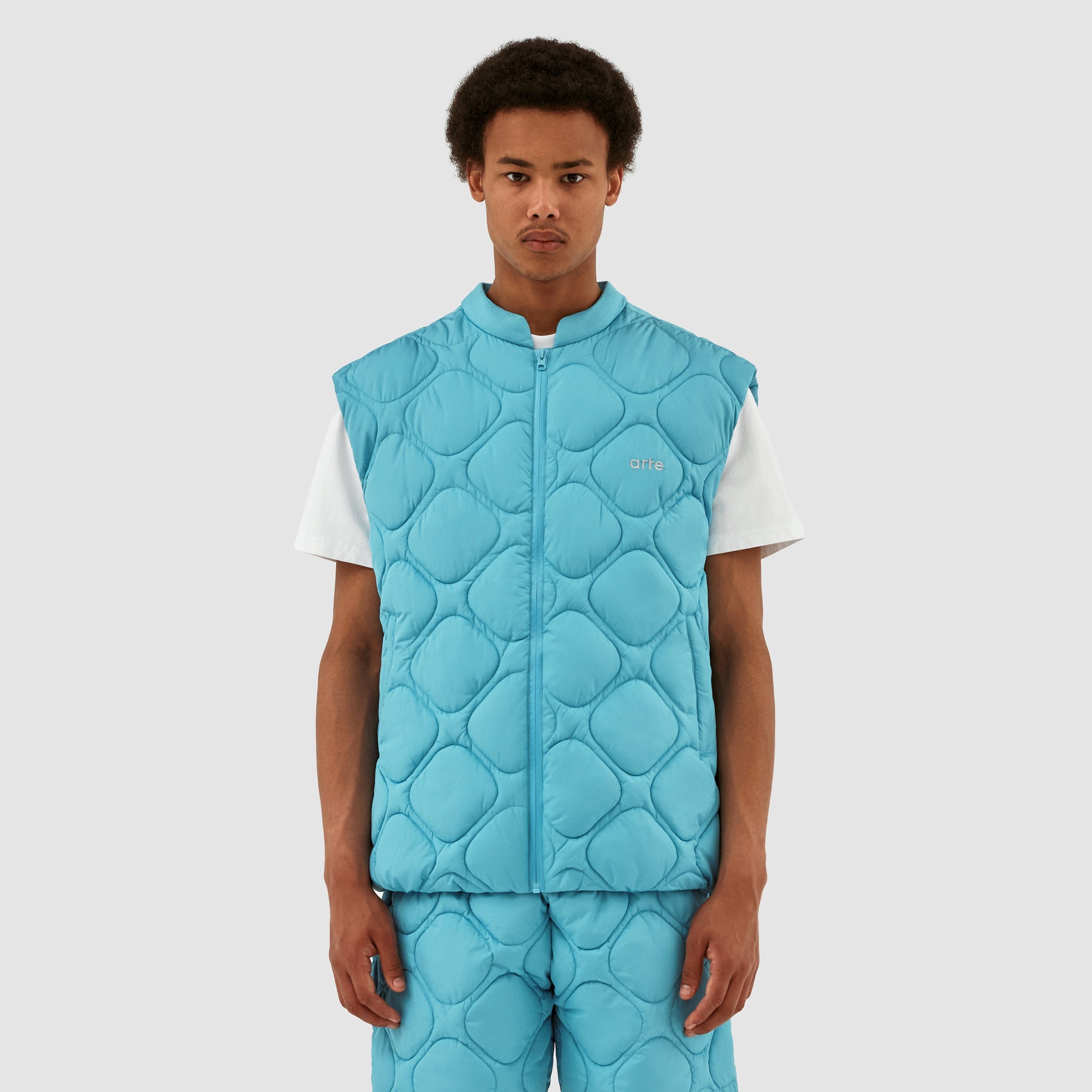 Gilet matelassé Vince - Bleu clair