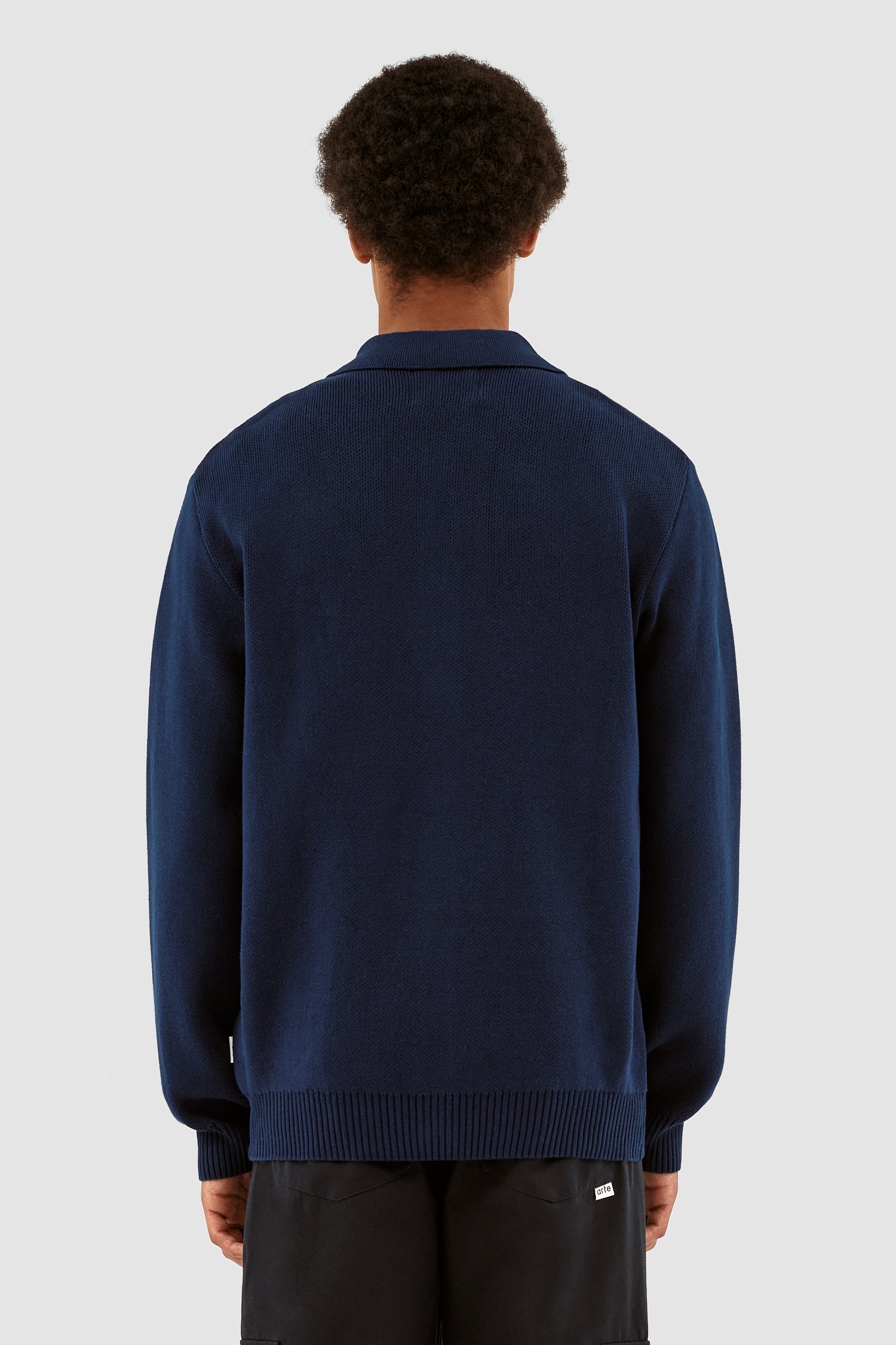 Cardigan à rayures Keler - Marine/Noir