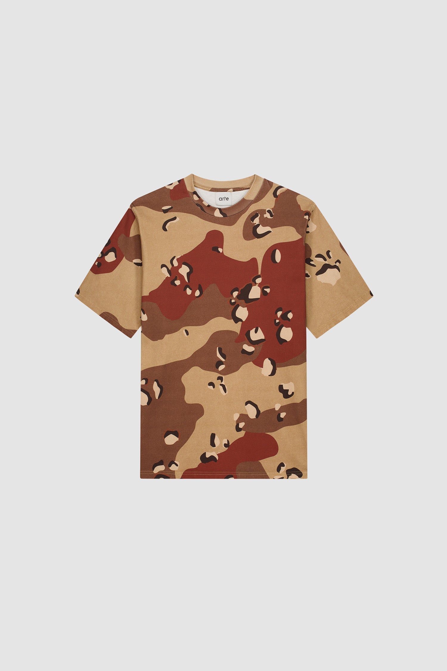 T-shirt en tissu camouflage - Imprimé sur toute la surface
