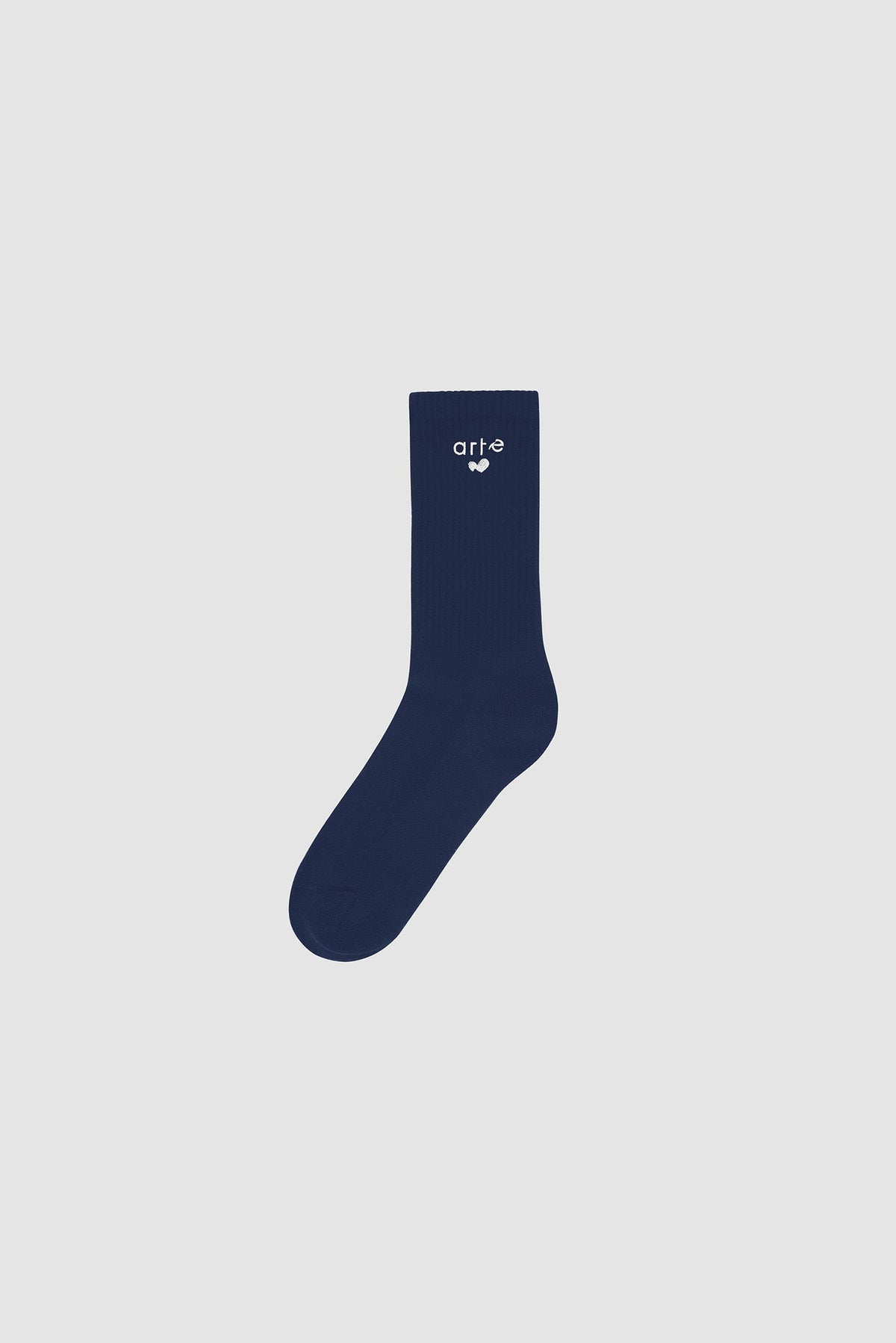 Chaussettes à logo en forme de cœur - Marine