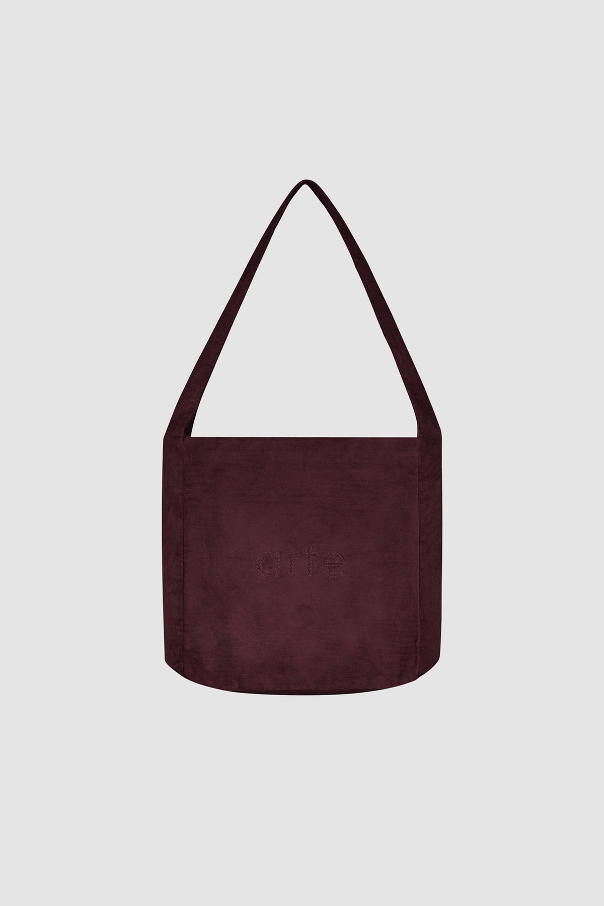 Sac en velours côtelé - Bordeaux