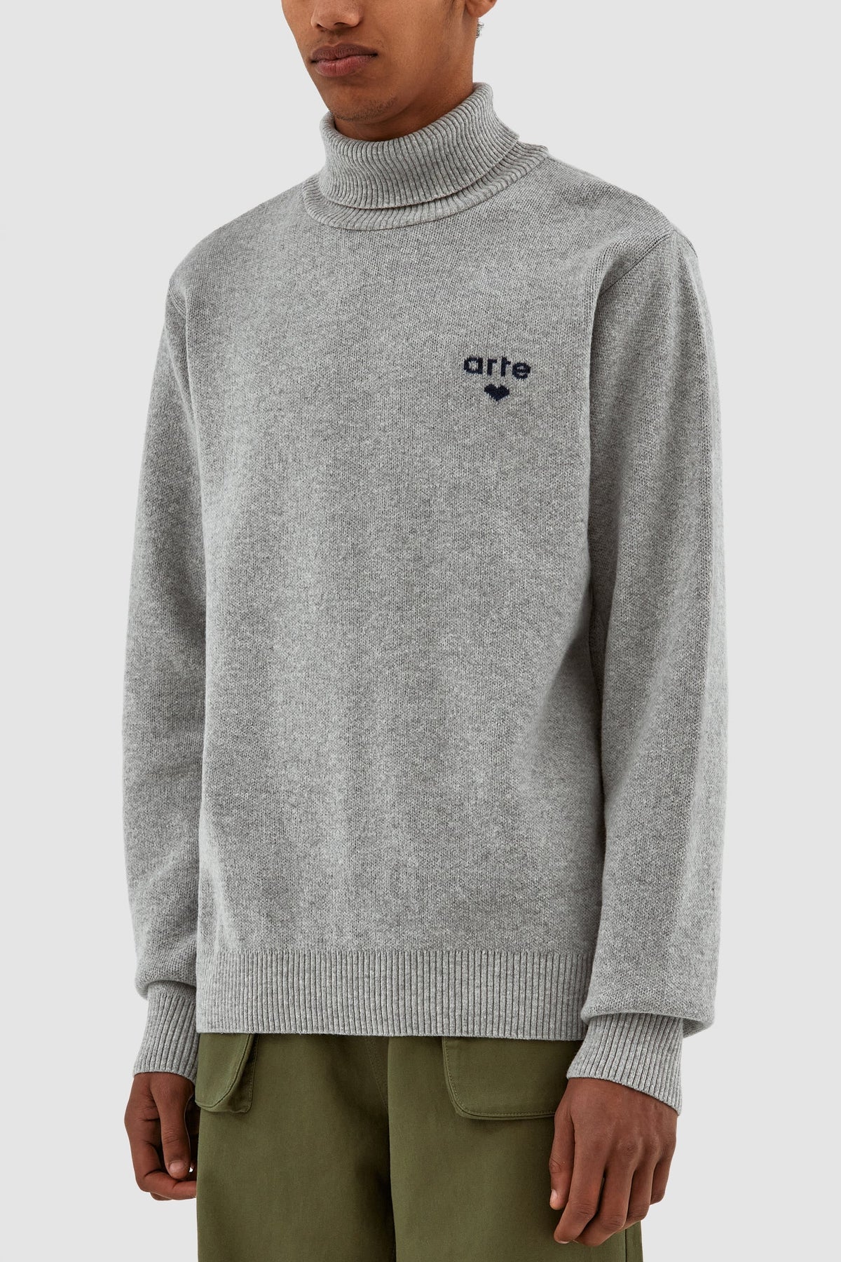 Pull à logo Kole - Gris