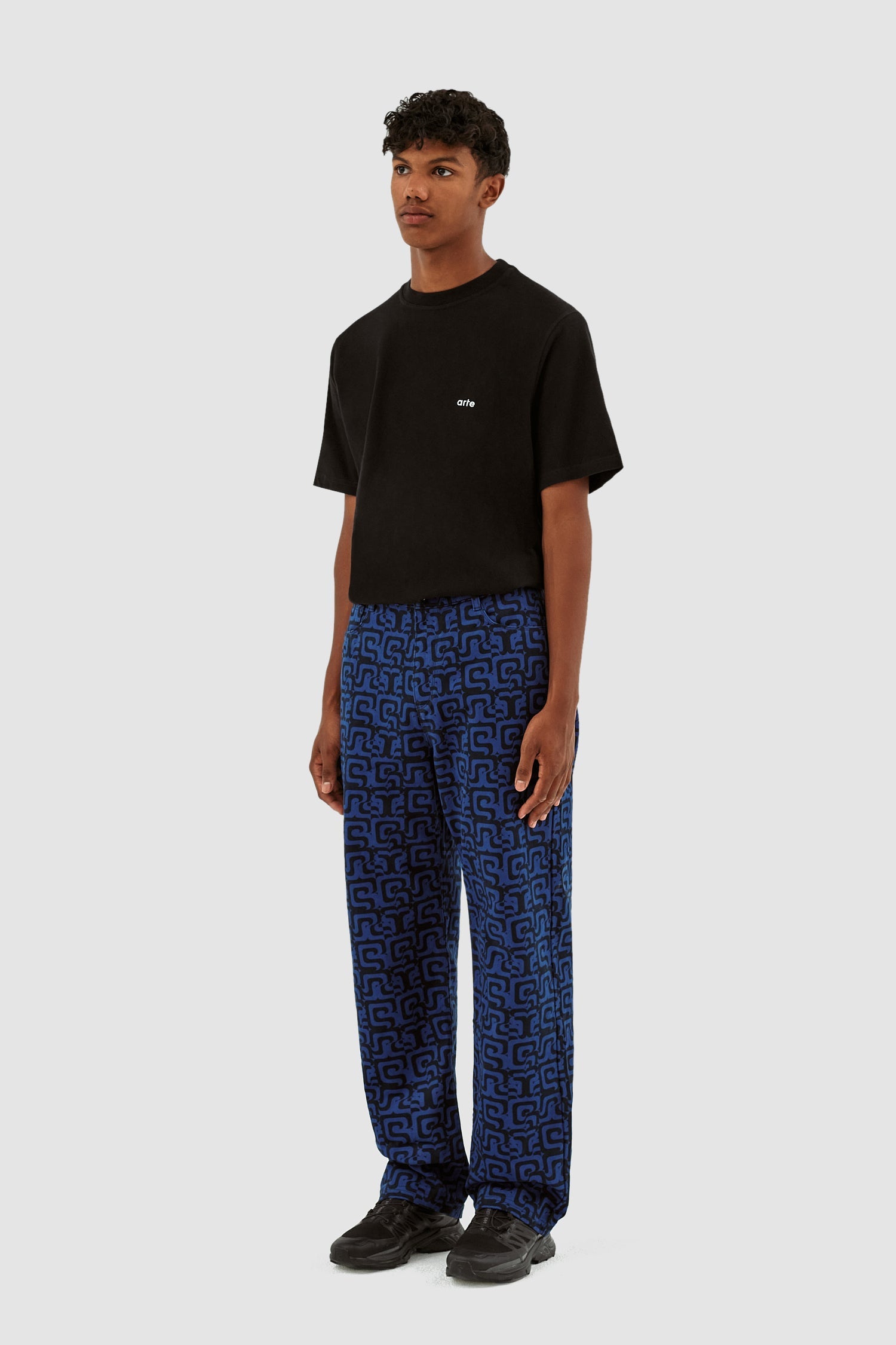 Pantalon Jonas Allover - Marine/Bleu