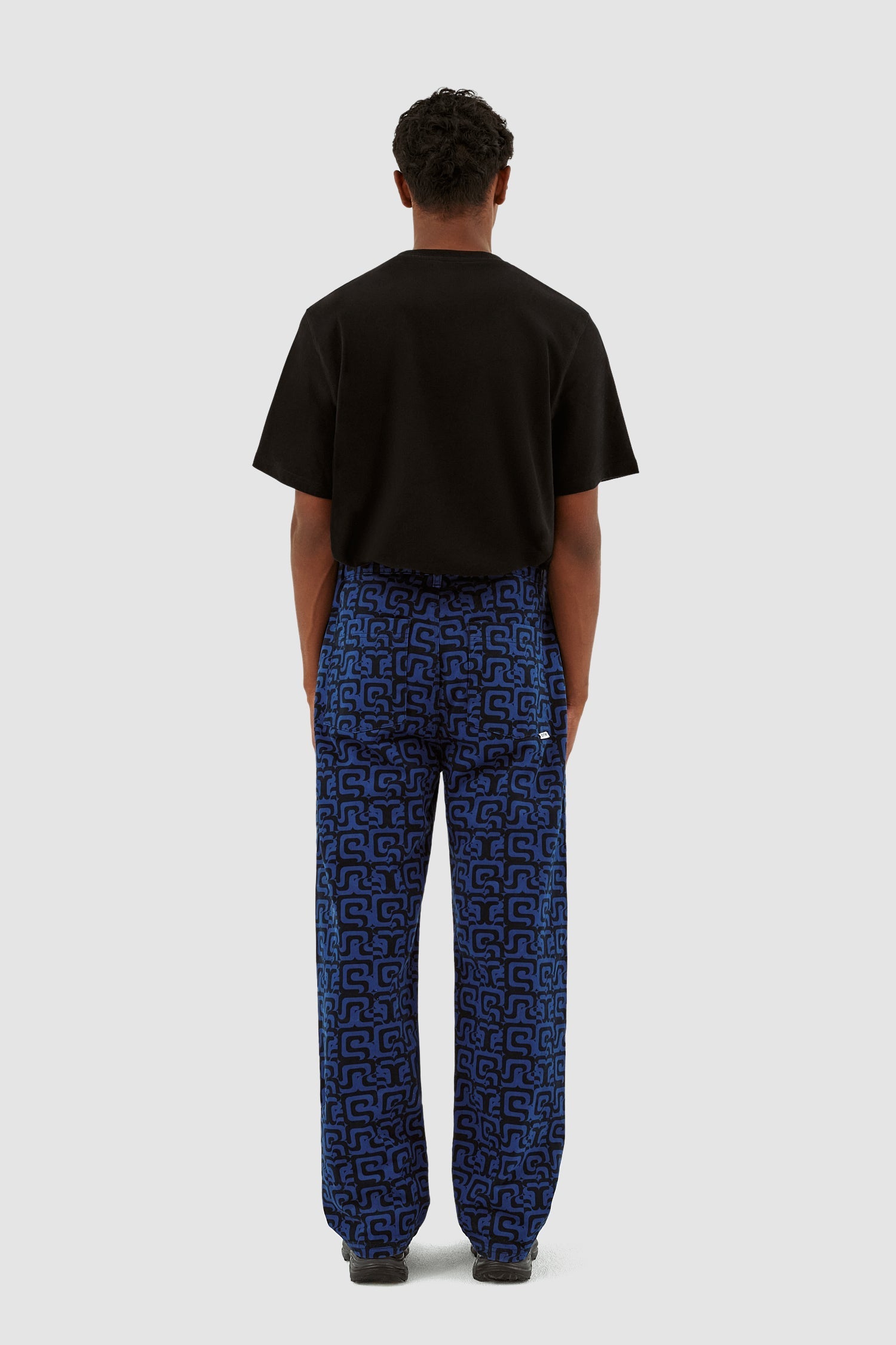 Pantalon Jonas Allover - Marine/Bleu