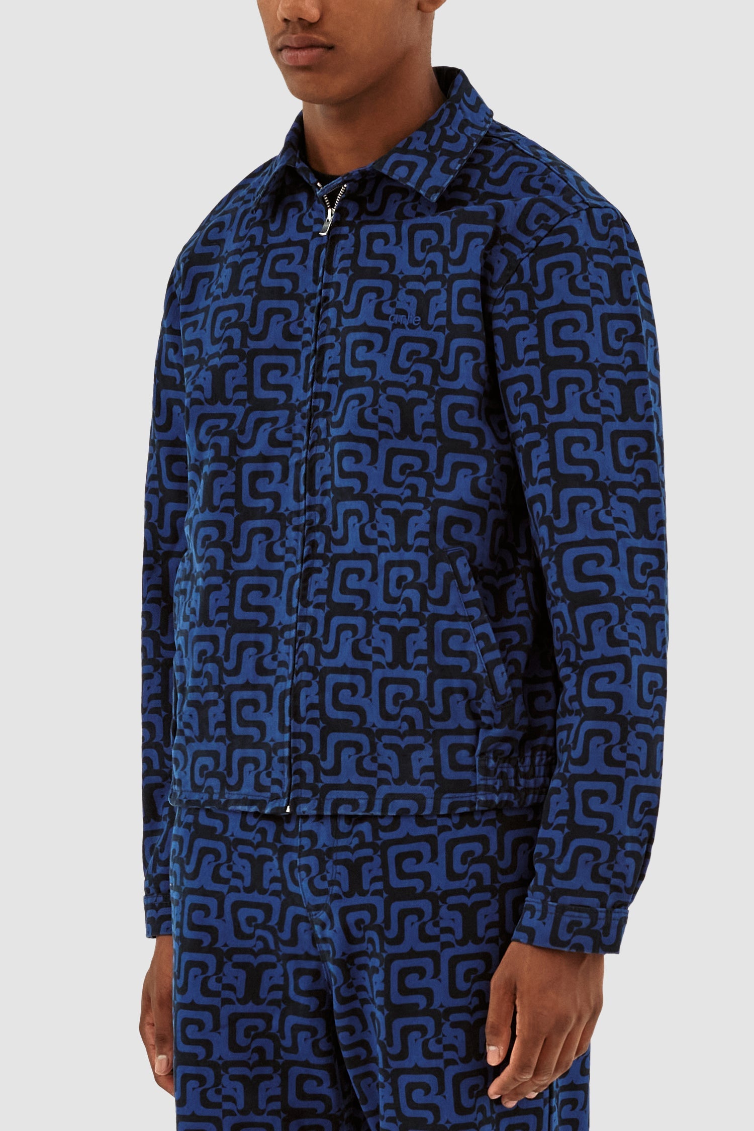 Veste Jones Allover - Marine/Bleu