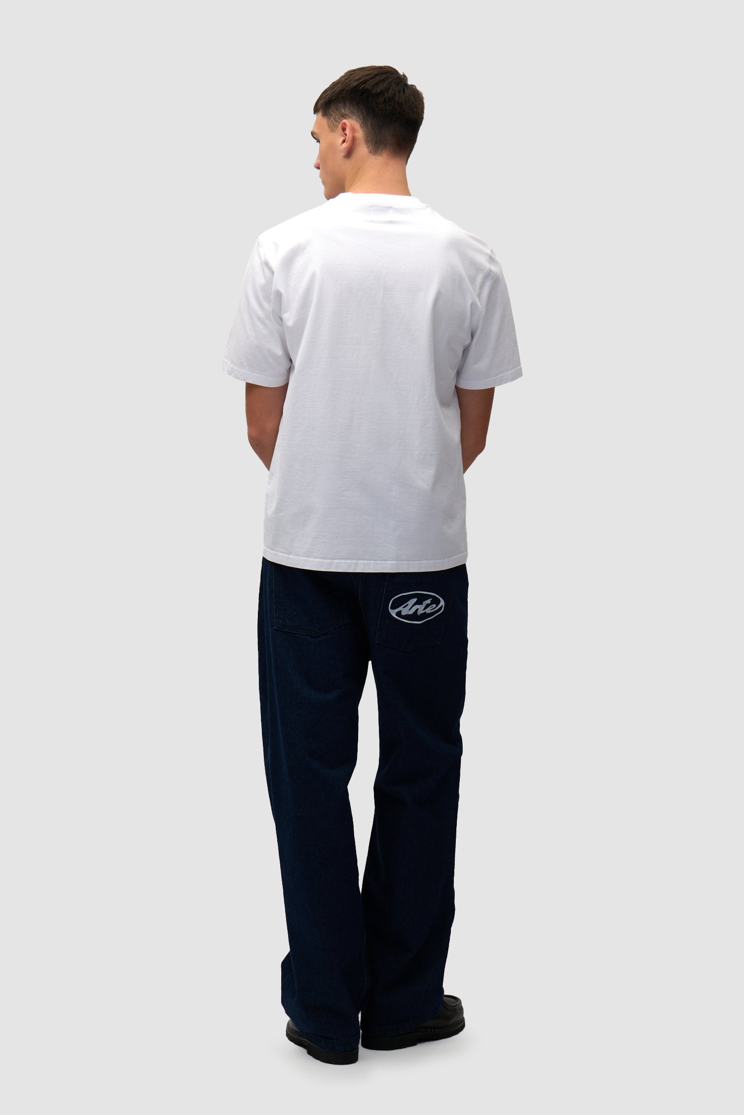 T-shirt avec logo en forme de cœur - blanc
