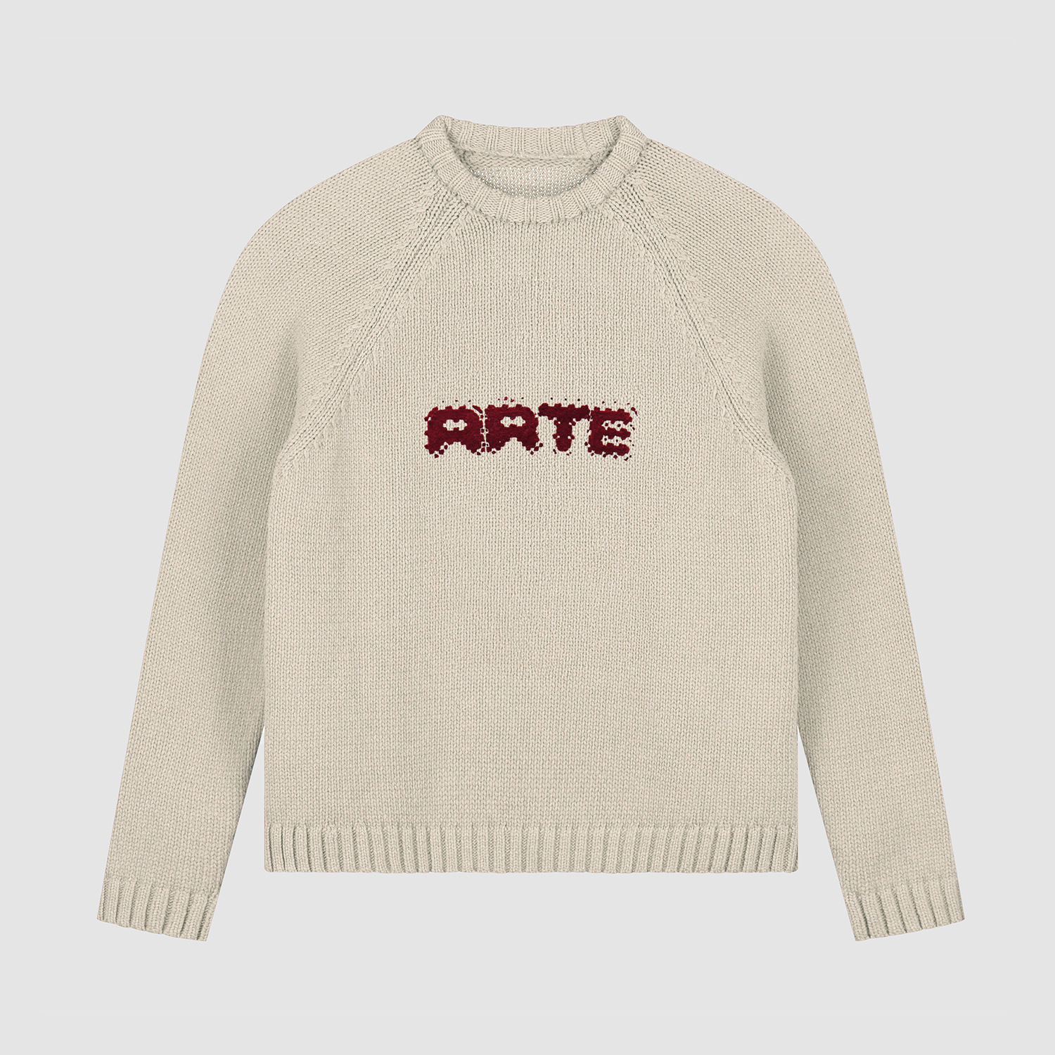 Tricot frontal Pixel - Crème