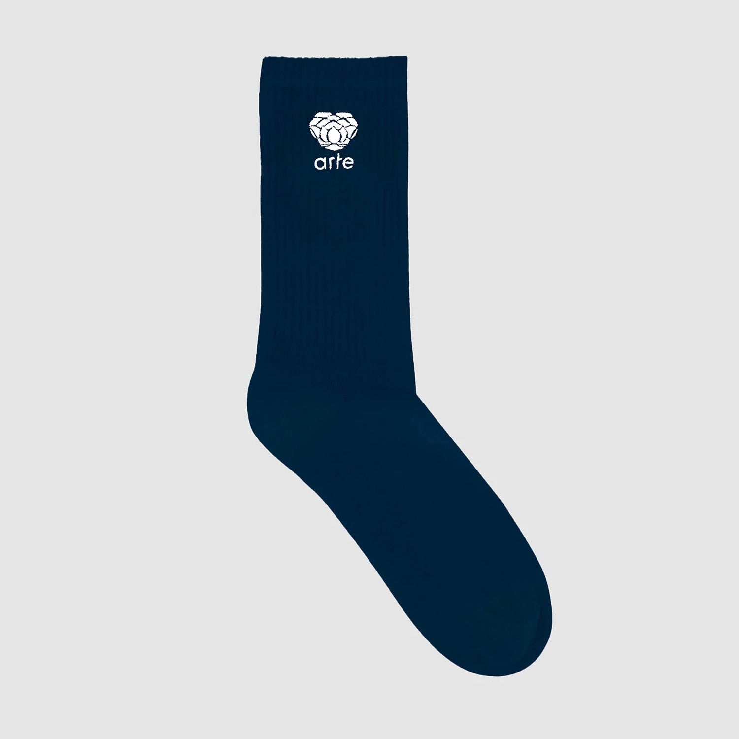 Chaussettes à logo fleuri - Marine