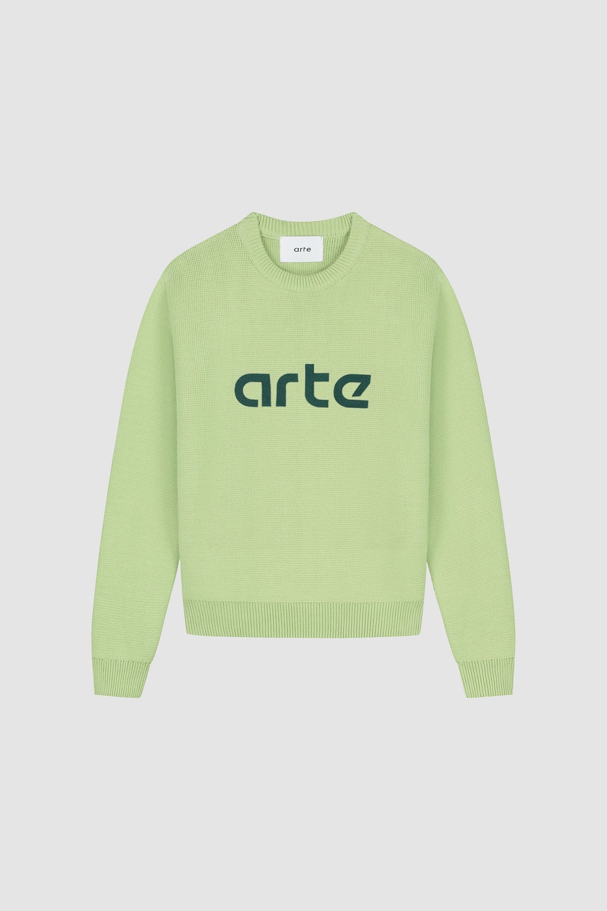 Pull à logo Kris - Vert clair