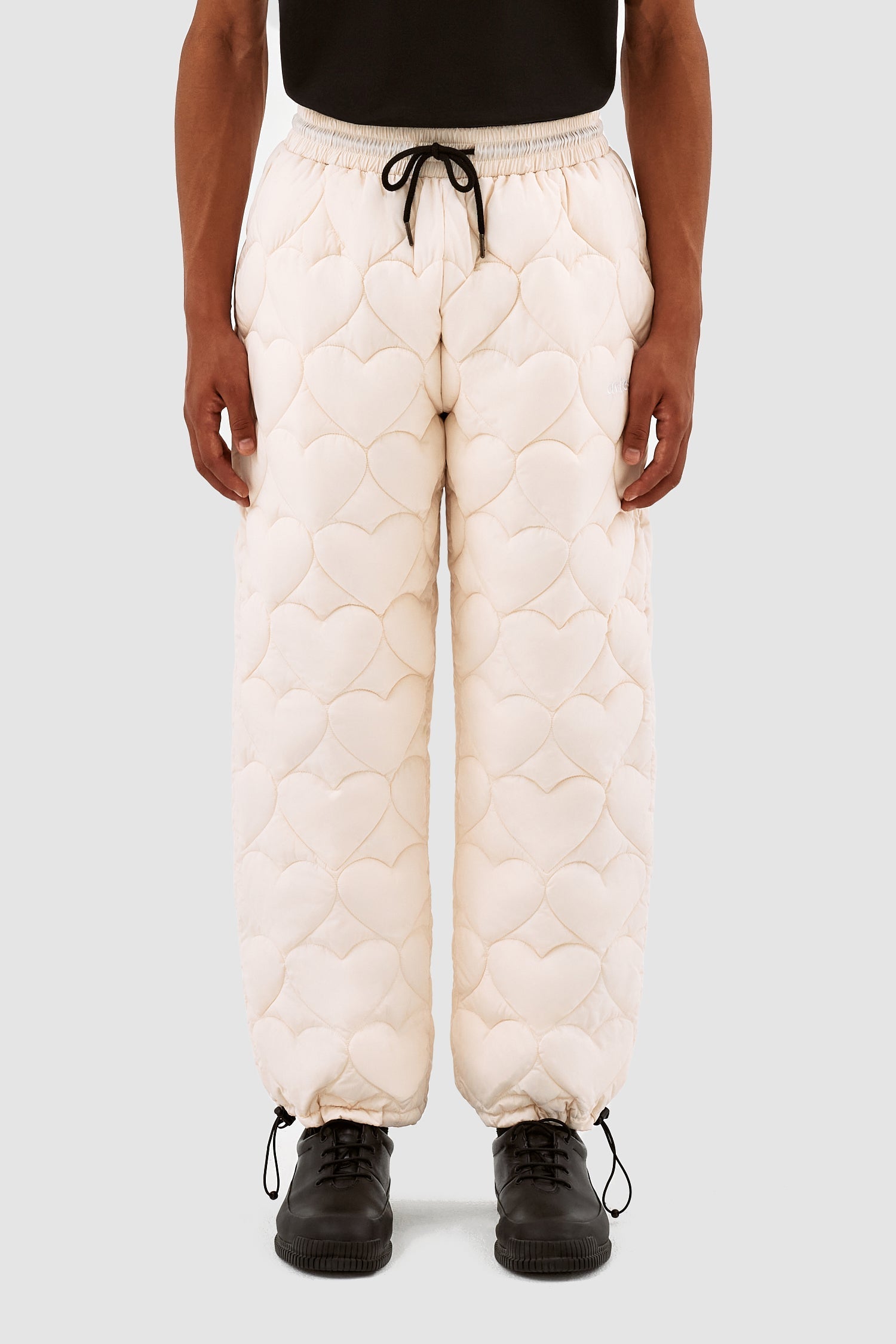 Pantalon en molleton Paolo Heart - Crème