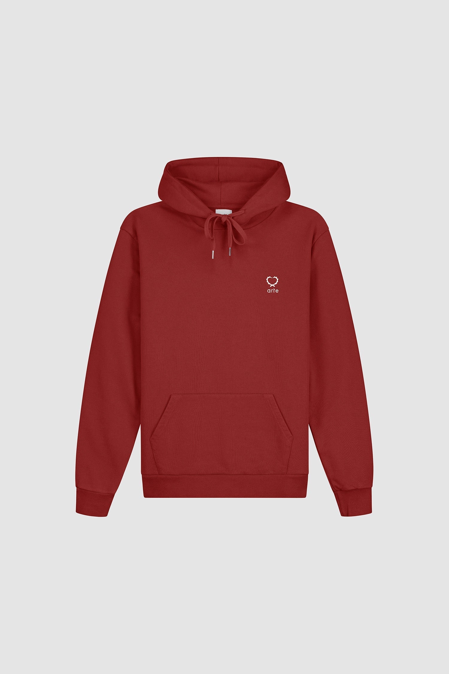 Sweat à capuche Hank Small Heart - Bordeaux