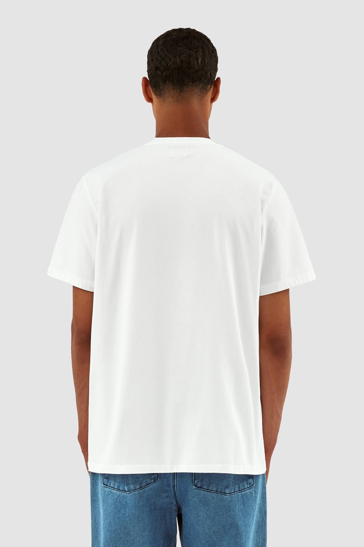 T-shirt avec logo en bloc Turner - Blanc