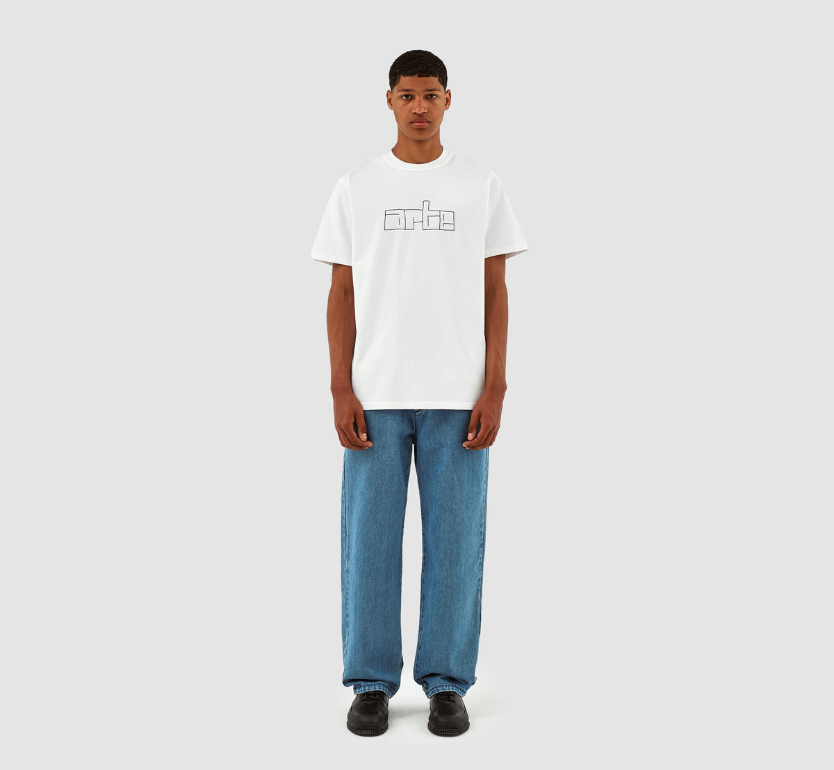 T-shirt avec logo en bloc Turner - Blanc