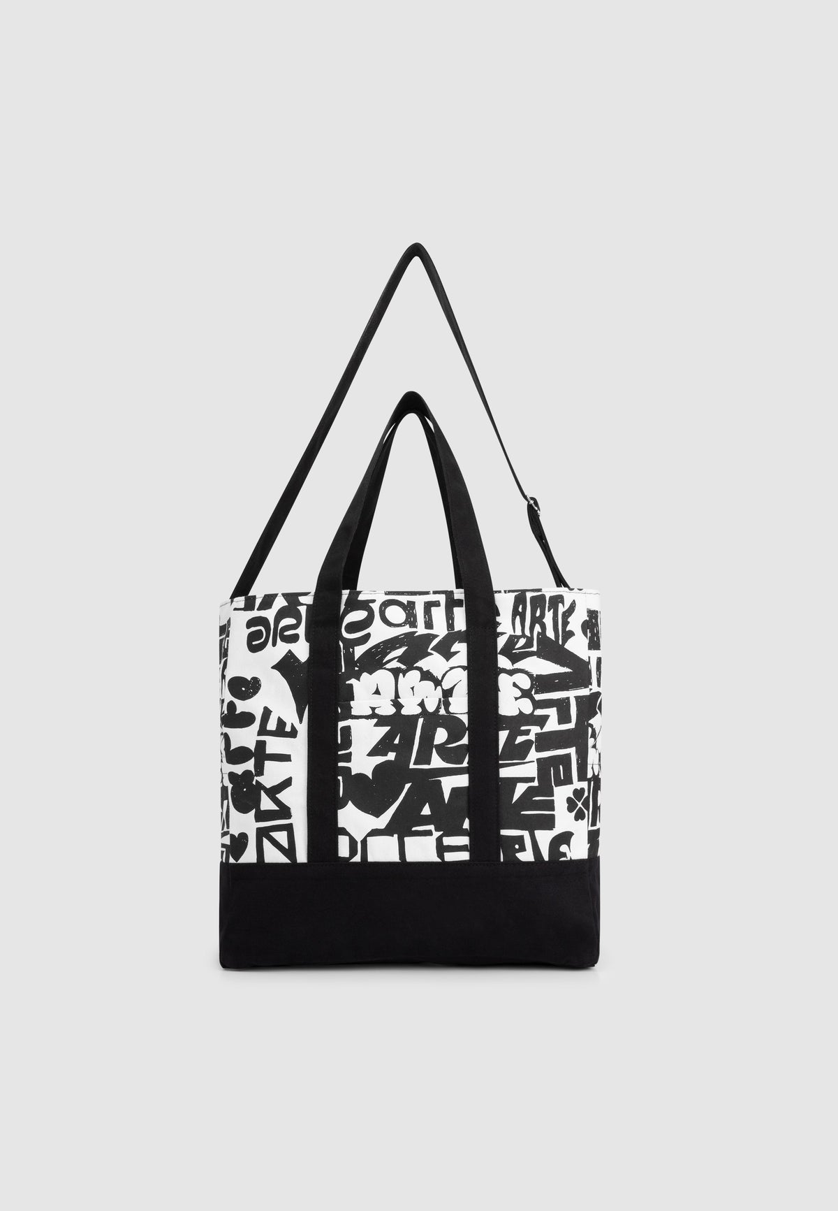 Sac fourre-tout Thomas Allover - Blanc/Noir