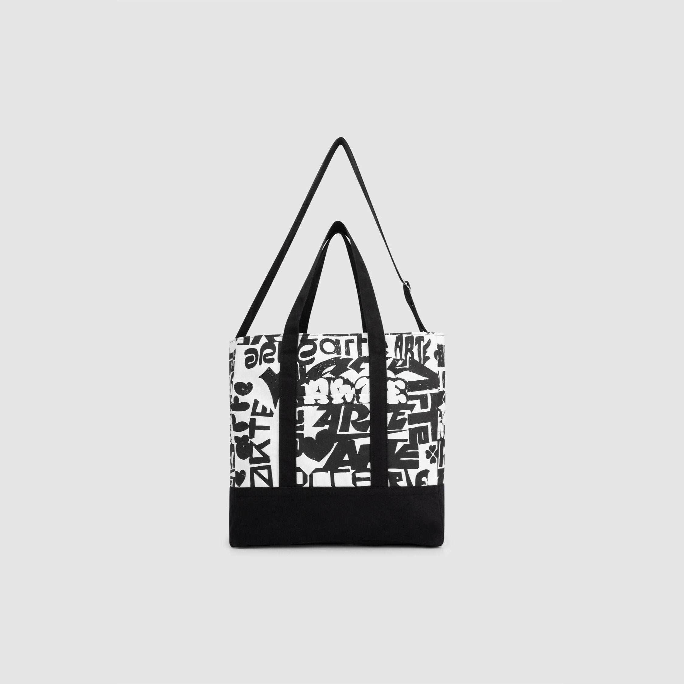 Sac fourre-tout Thomas Allover - Blanc/Noir