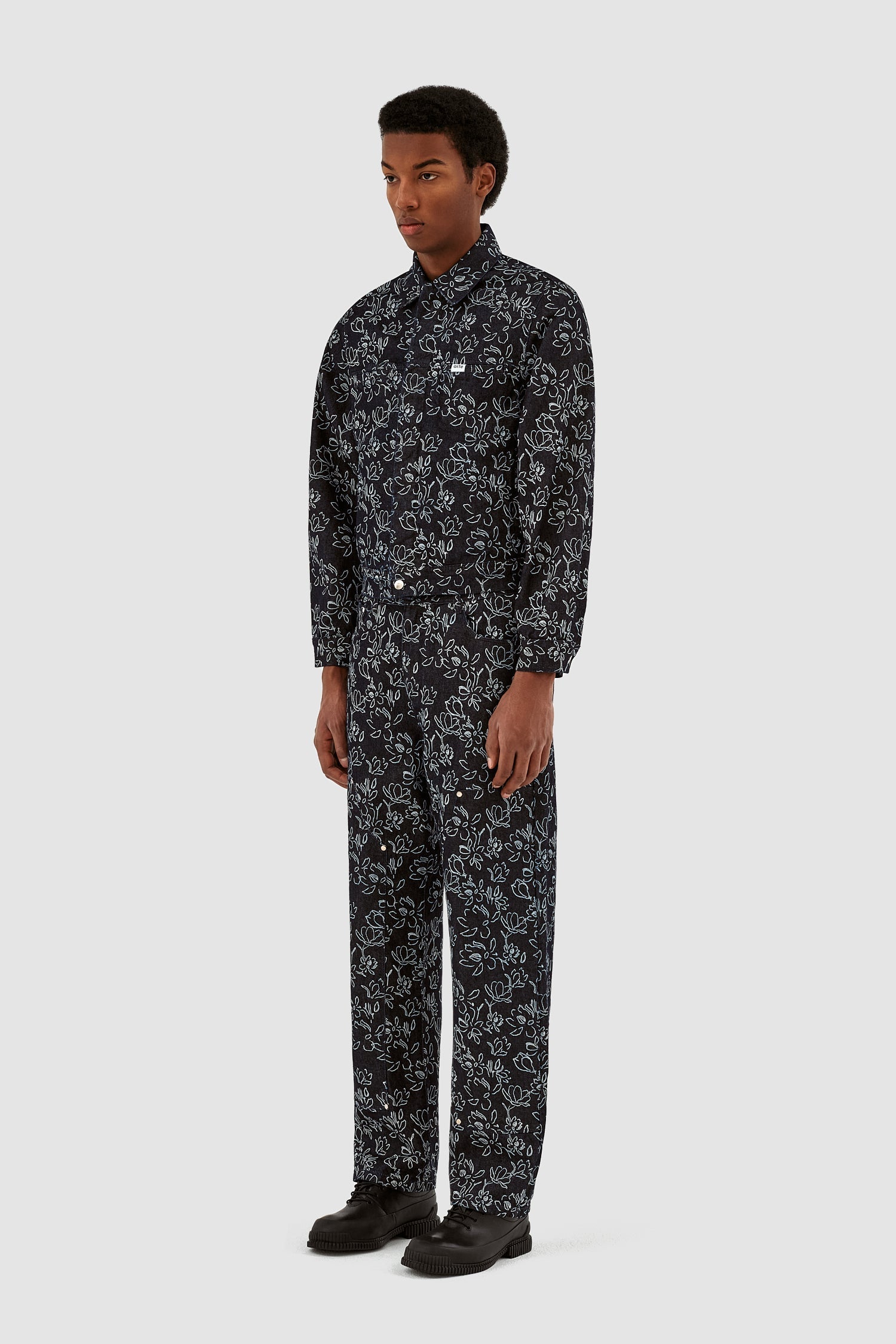 Veste Jones Flowers - Marine