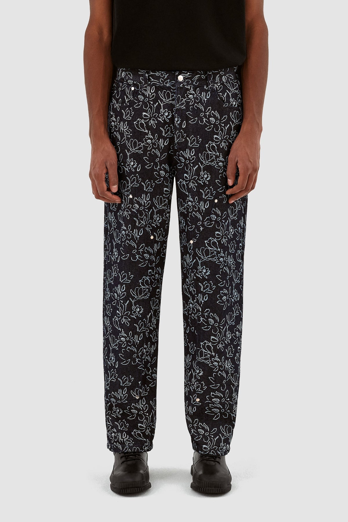 Pantalon Jonas Flowers - Marine