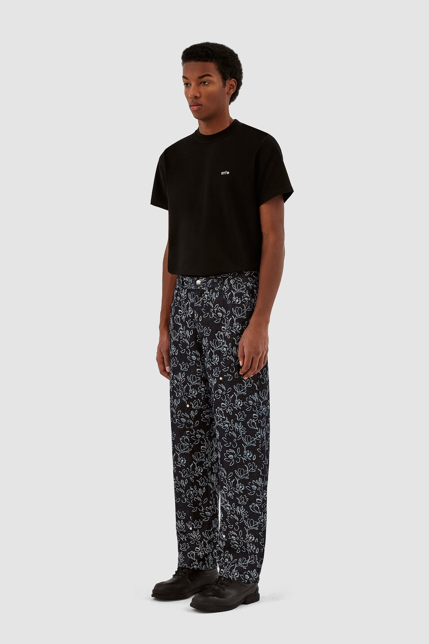 Pantalon Jonas Flowers - Marine