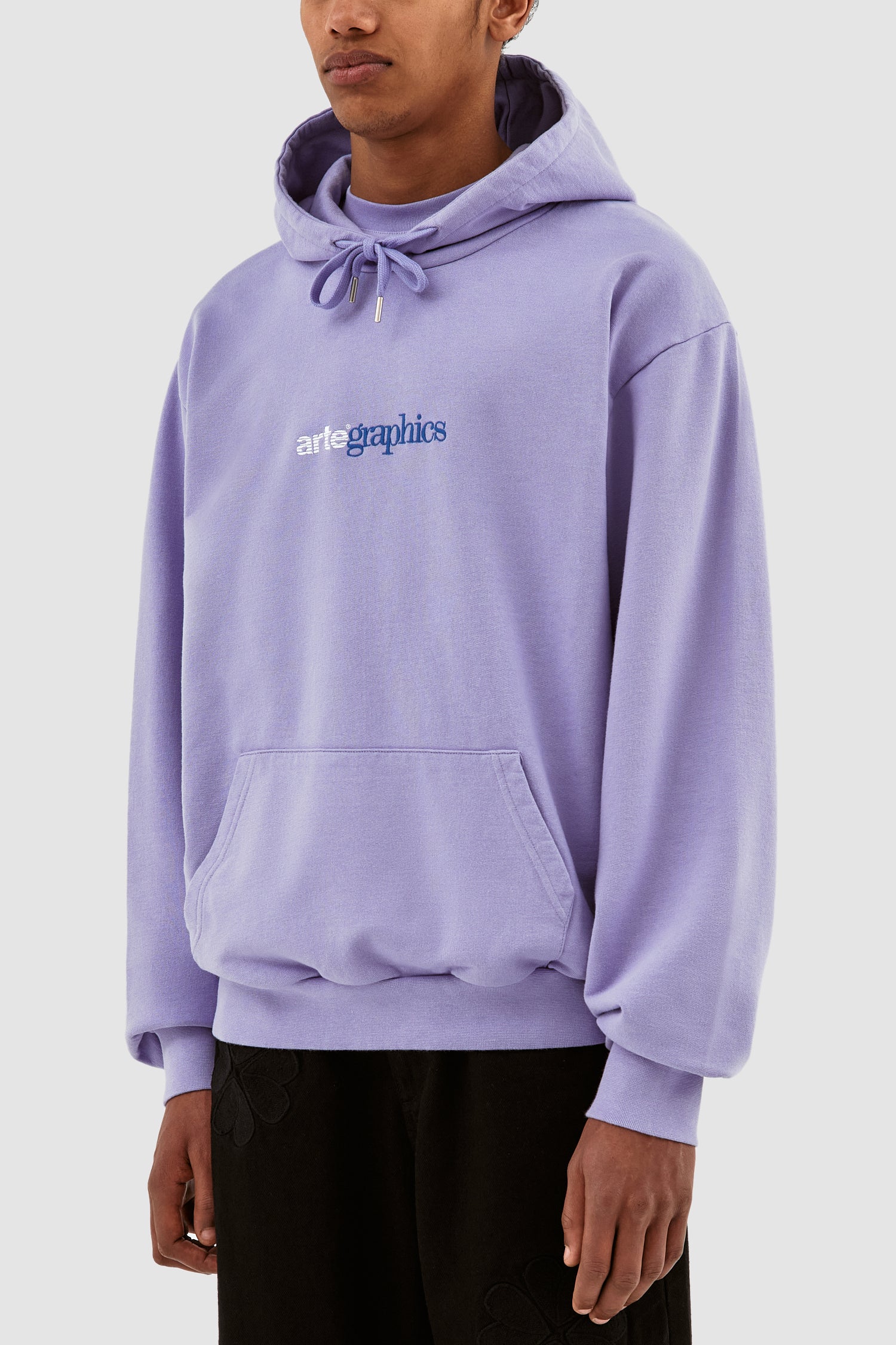 Sweat à capuche graphique Harmon - Violet