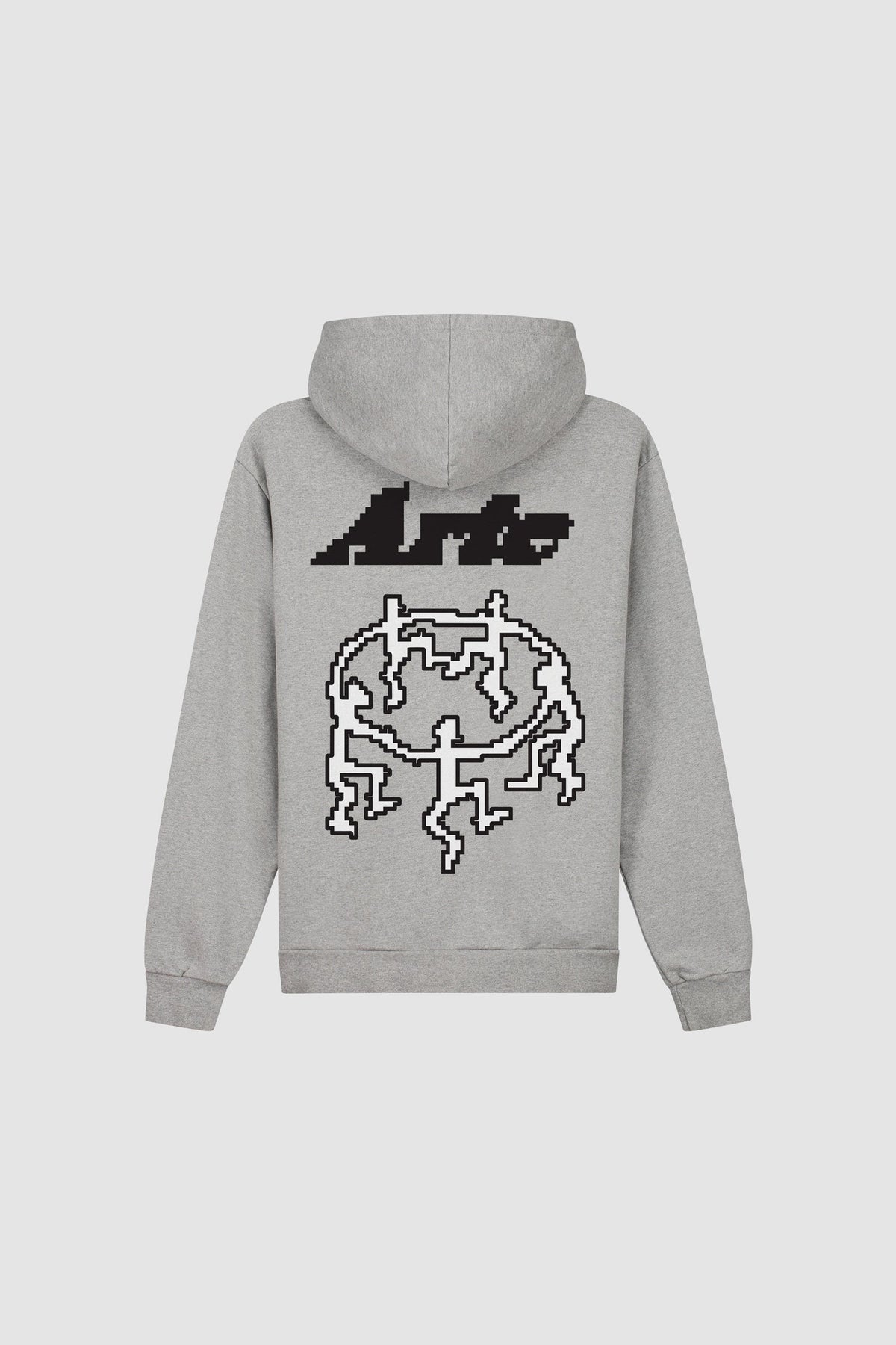 Sweat à capuche Harmon Back Pixel Dancers - Gris