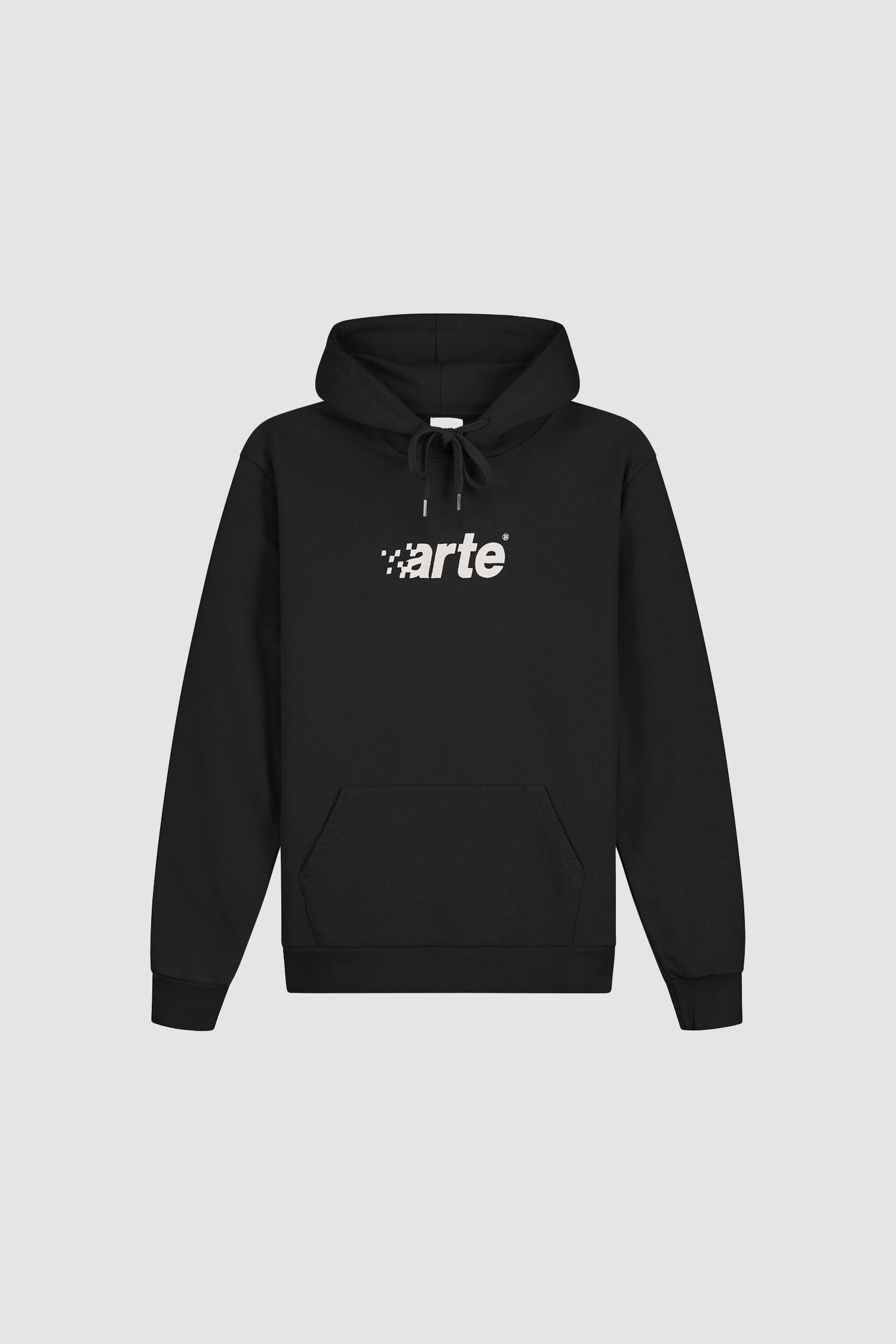 Sweat à capuche Harmon Pixel Logo - Noir