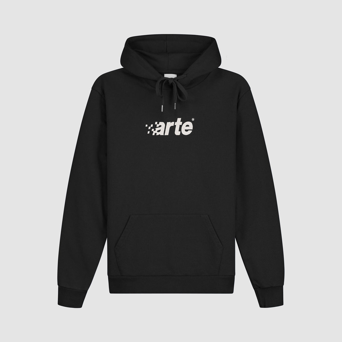 Sweat à capuche Harmon Pixel Logo - Noir