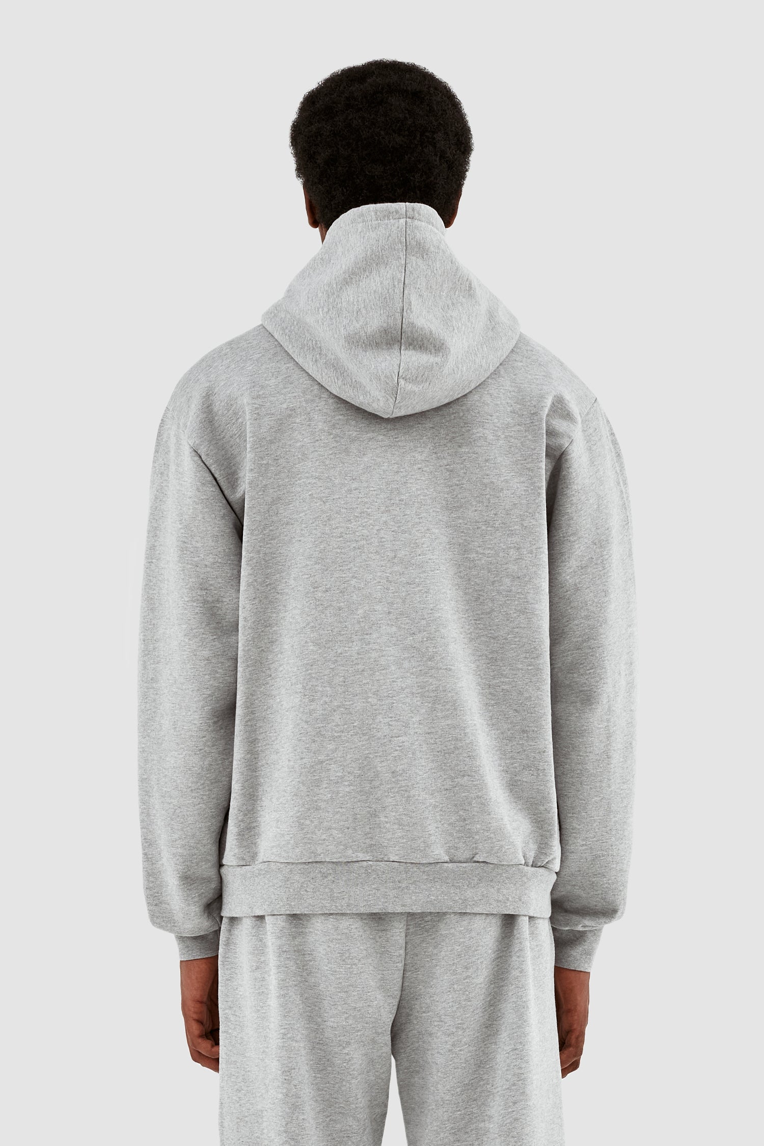 Sweat à capuche Harmon Pixel Logo - Gris