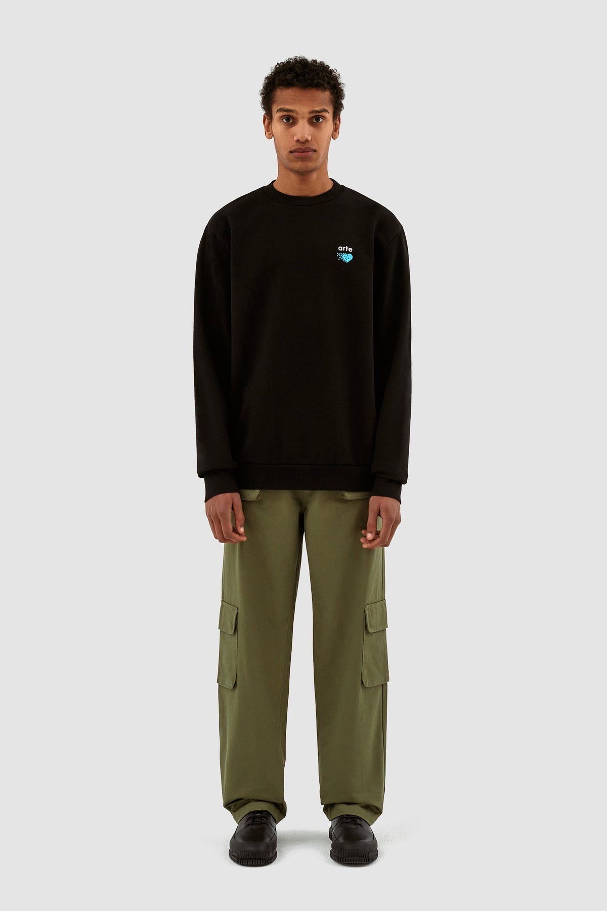 Pull Cohen Pixel Heart - Noir