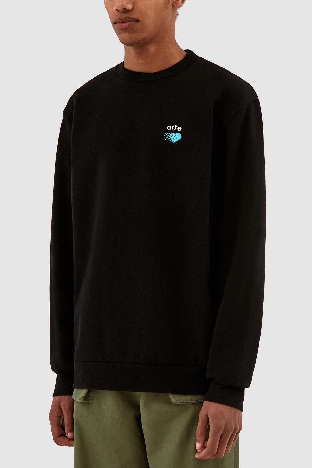 Pull Cohen Pixel Heart - Noir