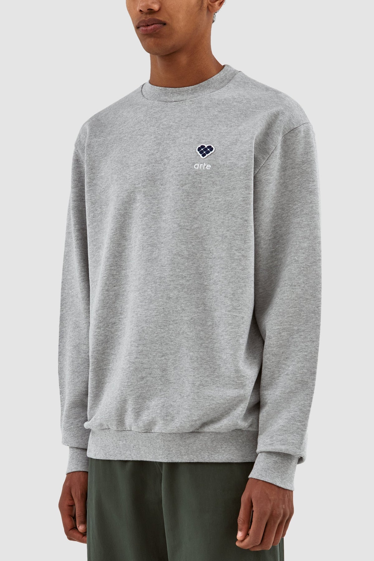 Pull Cohen Heart Patch - Gris