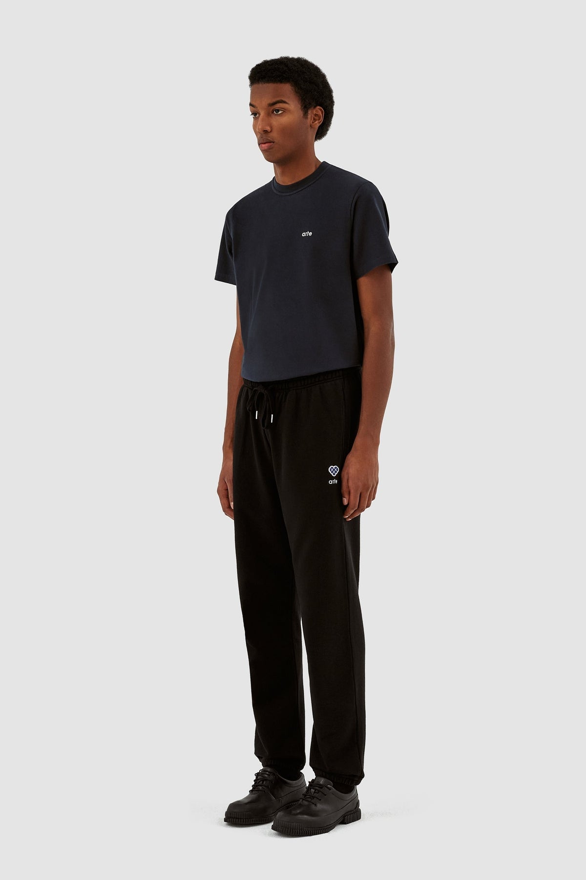 Pantalon Tristian Heart Patch - Noir