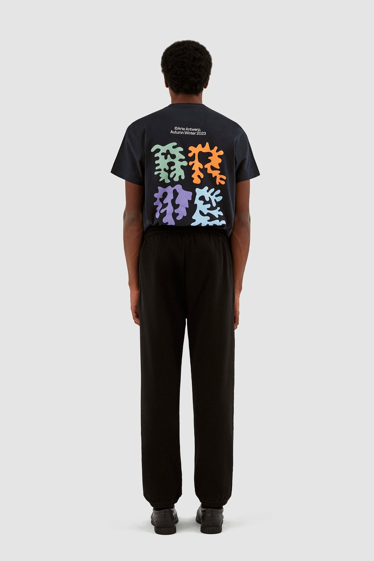 Pantalon Tristian Heart Patch - Noir