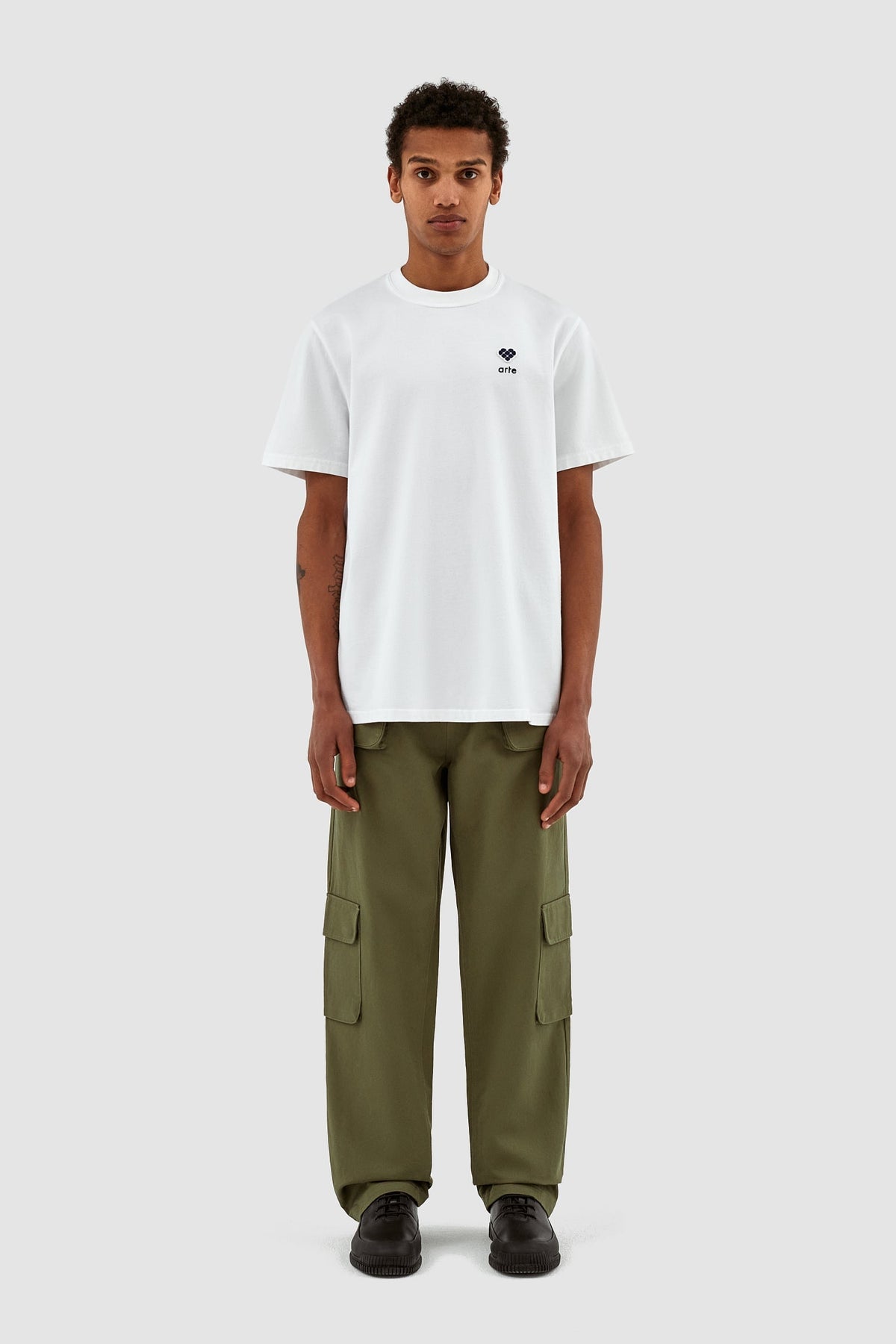 Tommy Heart Patch T-shirt - Blanc