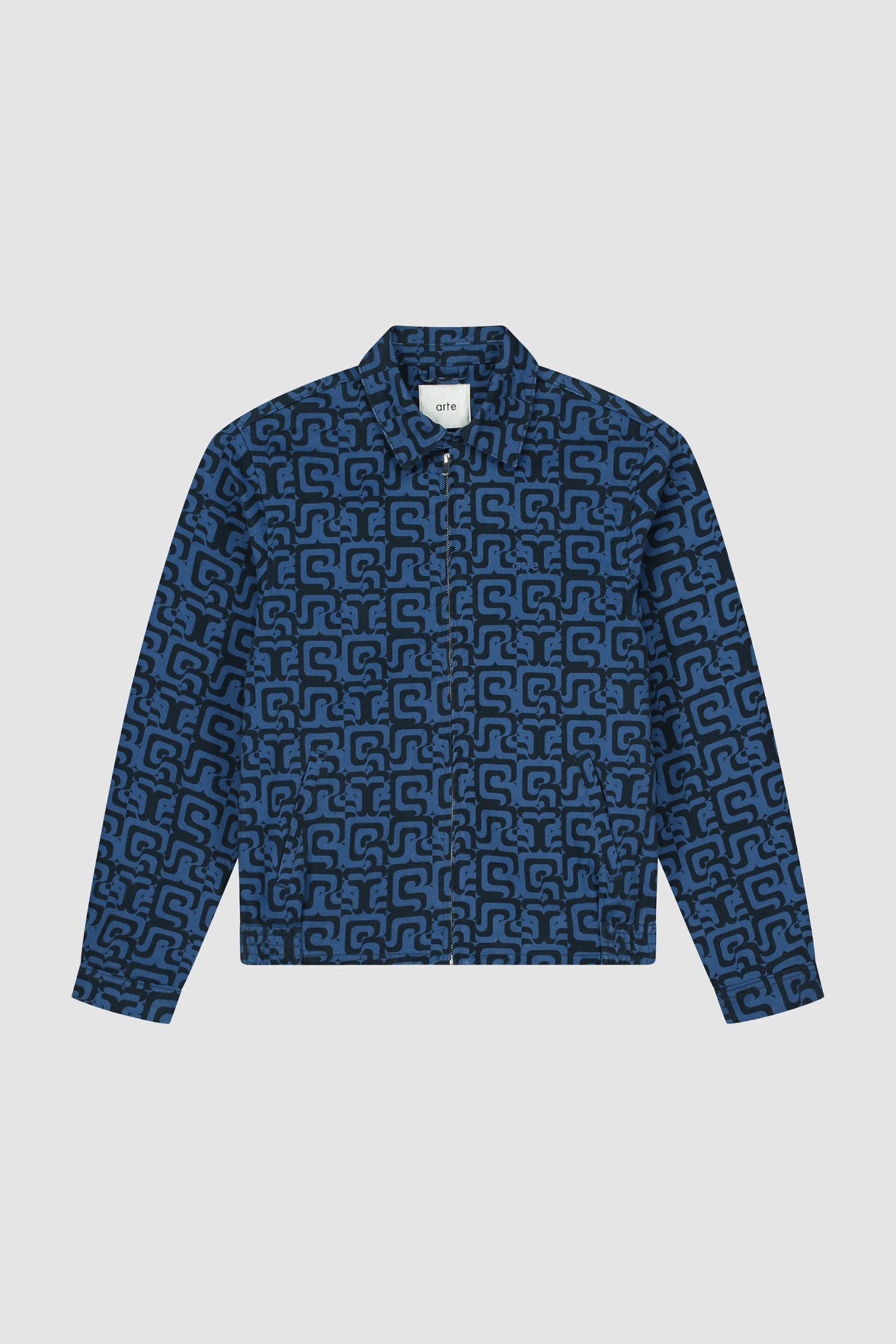 Veste Jones Allover - Marine/Bleu
