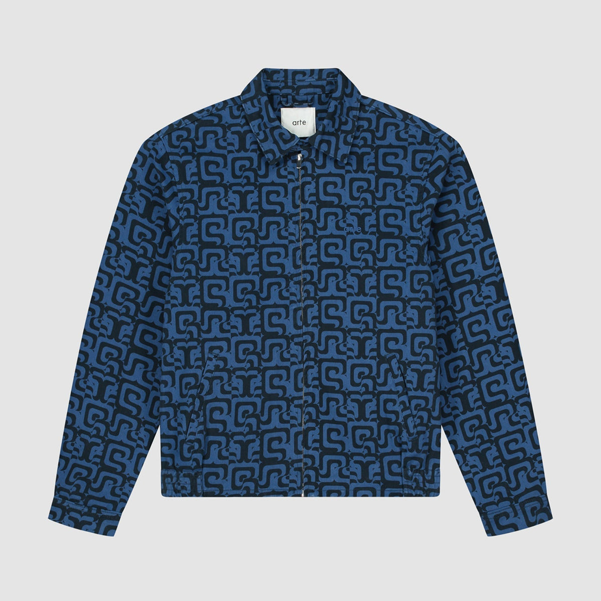 Veste Jones Allover - Marine/Bleu
