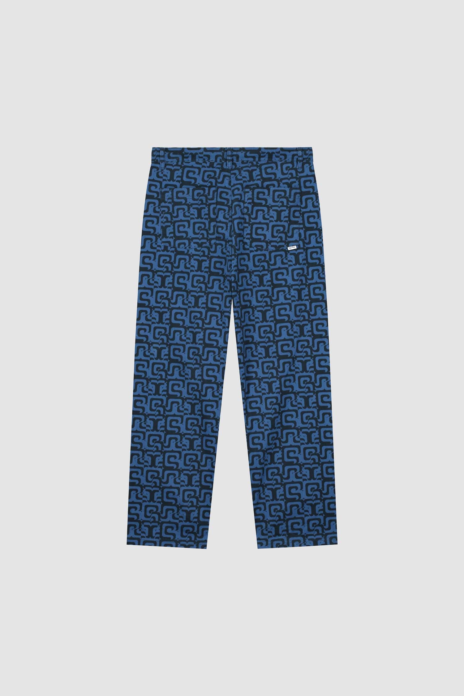 Pantalon Jonas Allover - Marine/Bleu