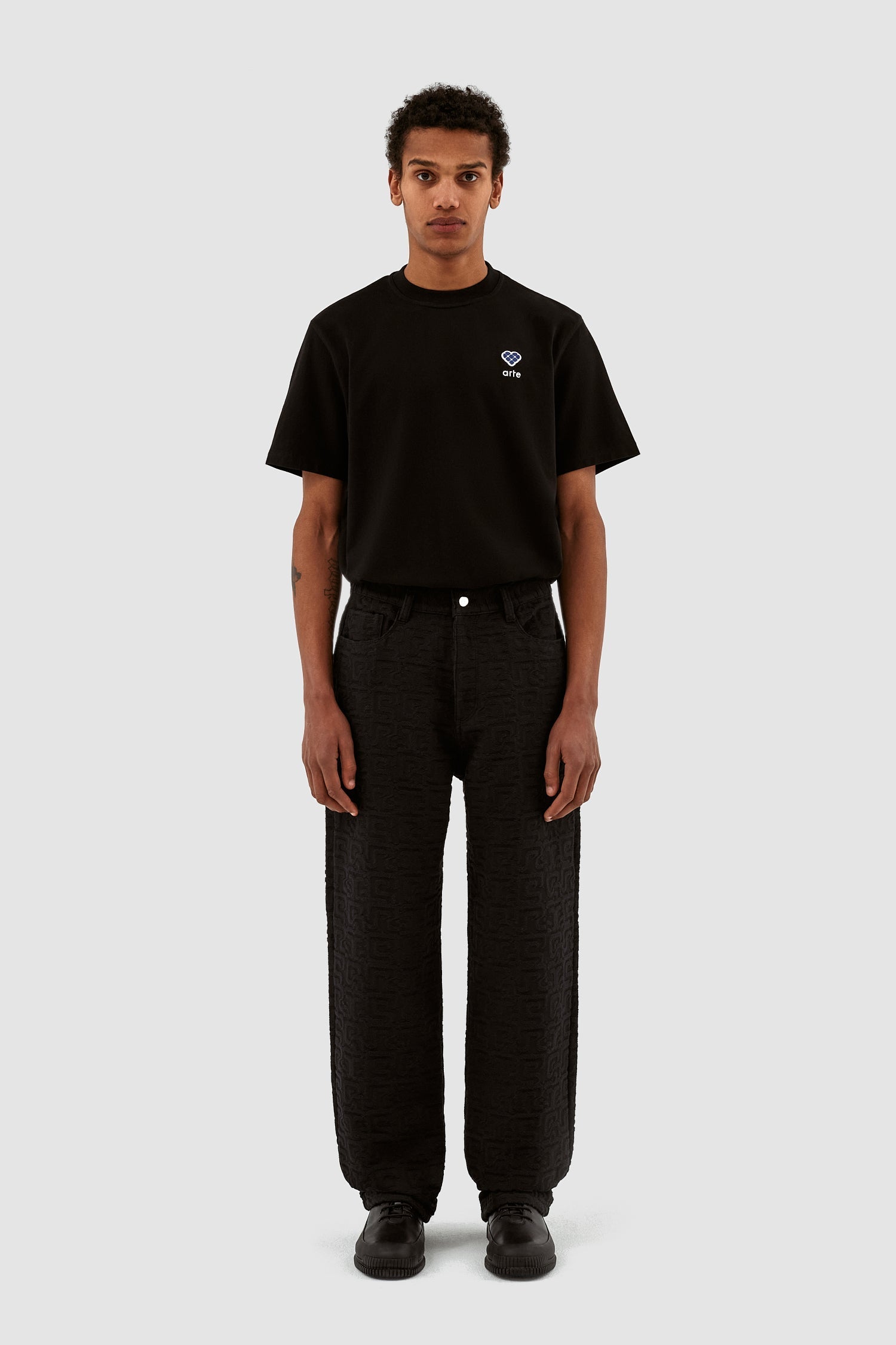 Pantalon Jones Jacquard - Noir