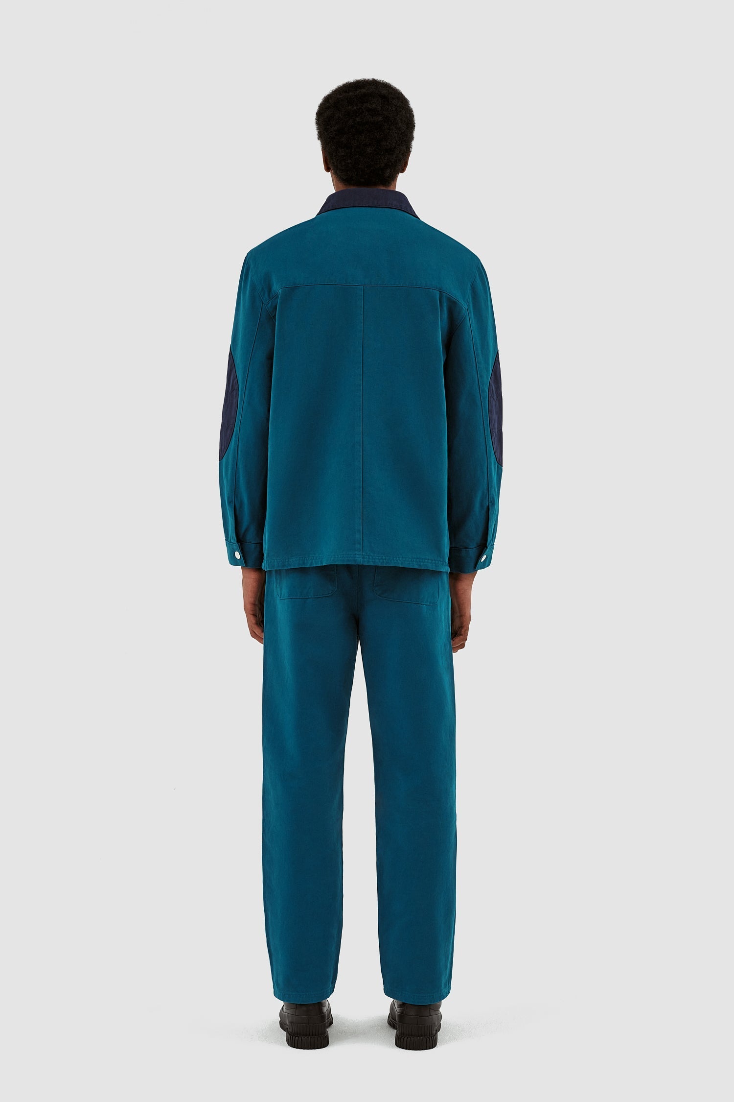 Veste matelassée Jules Heart - Bleu pétrole