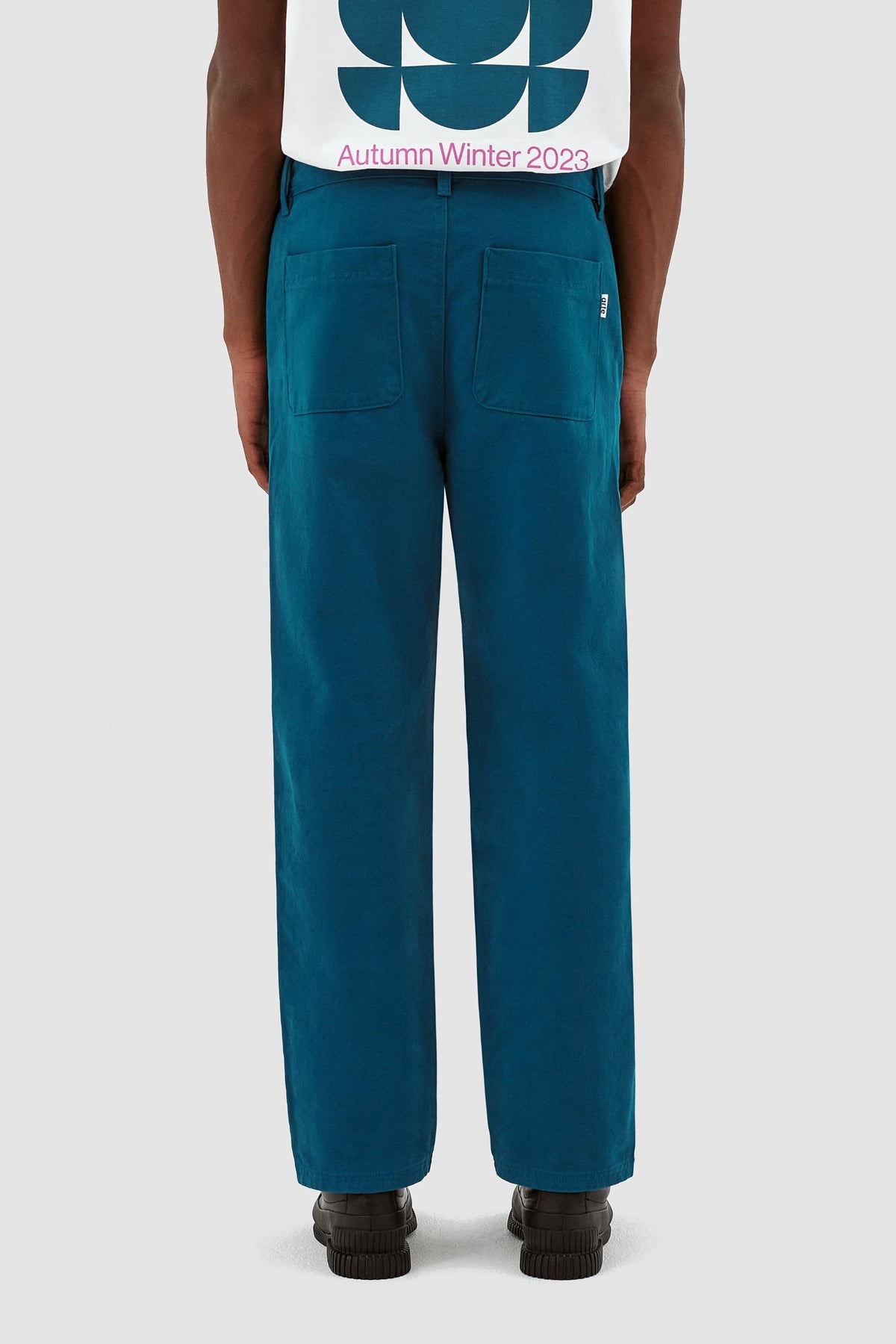 Pantalon rembourré Jules Heart - Bleu pétrole