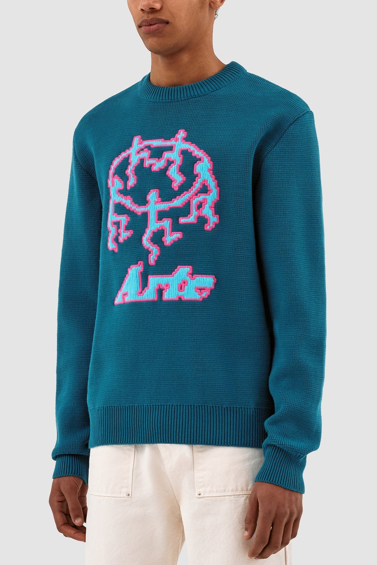 Pull Kobe Pixel Dancers - Bleu pétrole