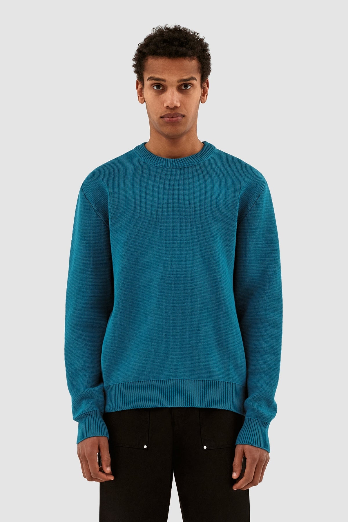 Pull Kobe Back Heart - Bleu pétrole