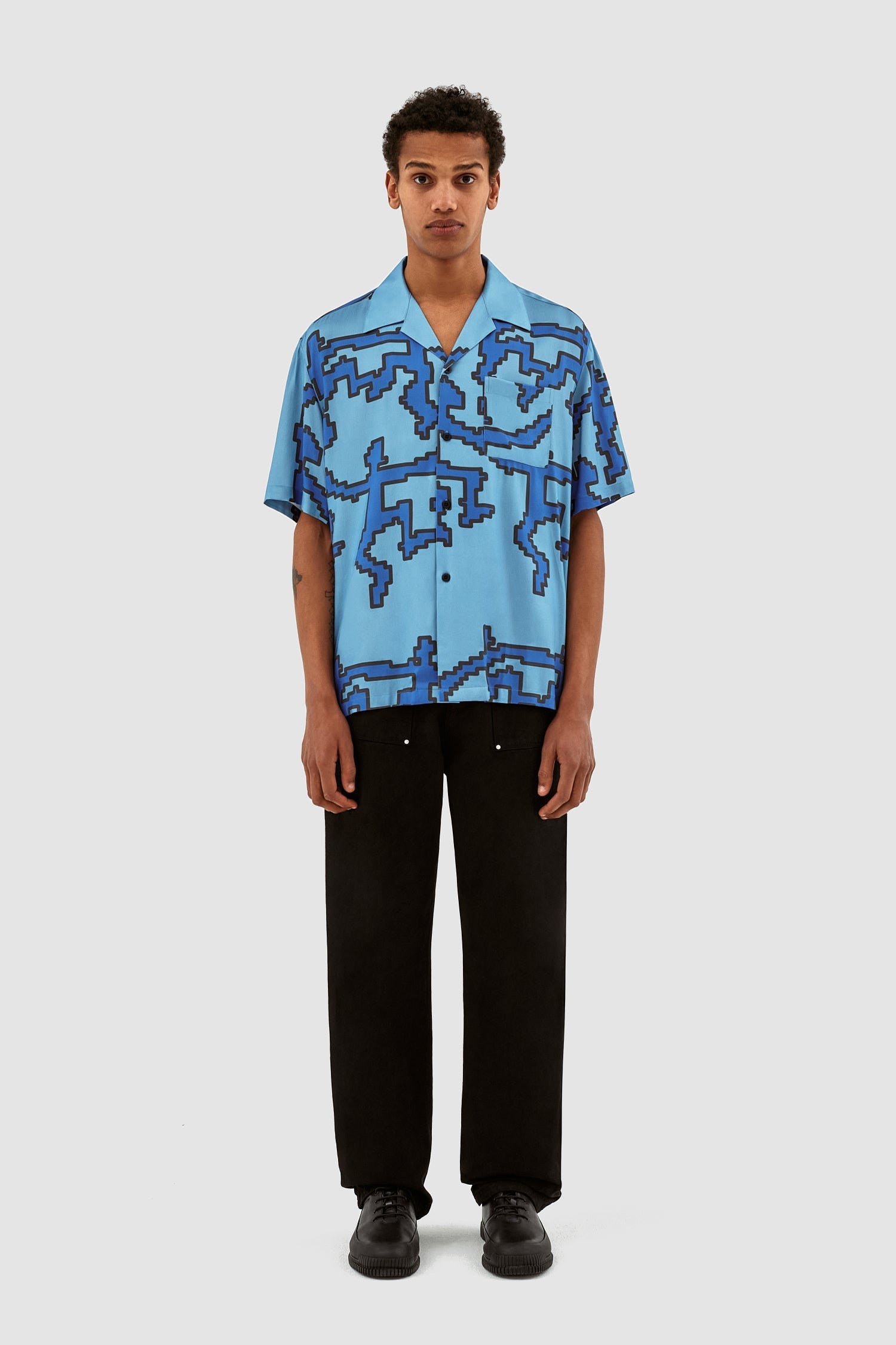Chemise Scottie Dancers - Bleu clair