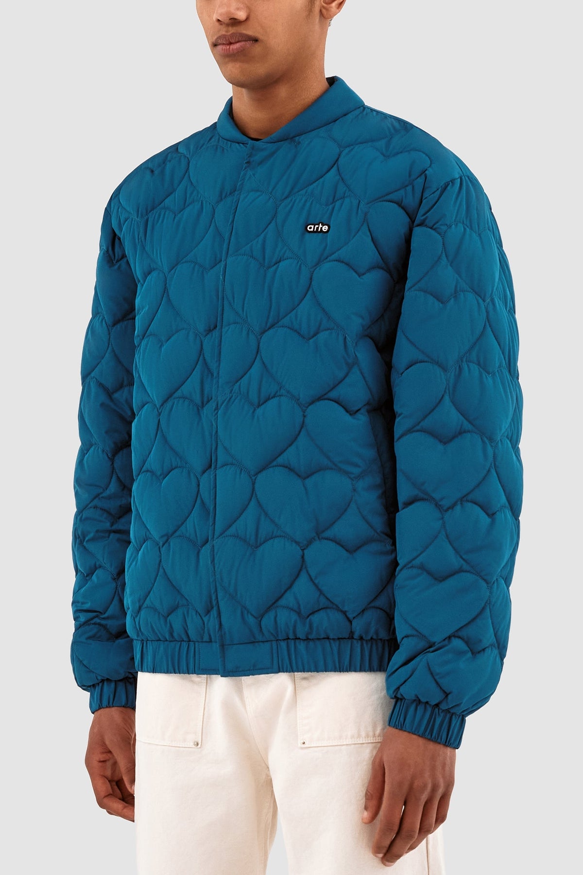 Veste Jonas Heart - Bleu pétrole