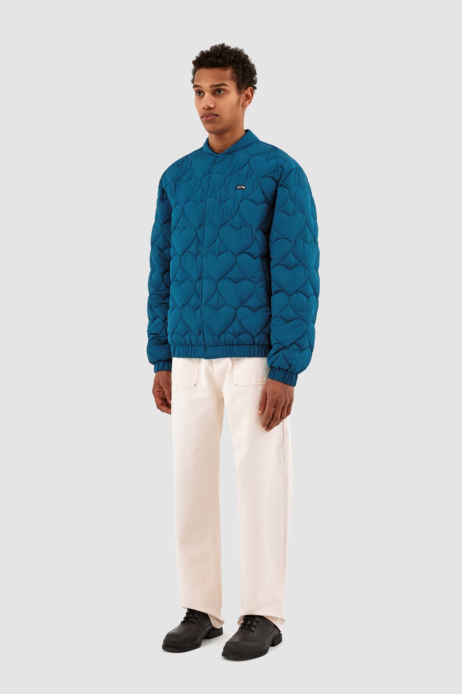 Veste Jonas Heart - Bleu pétrole