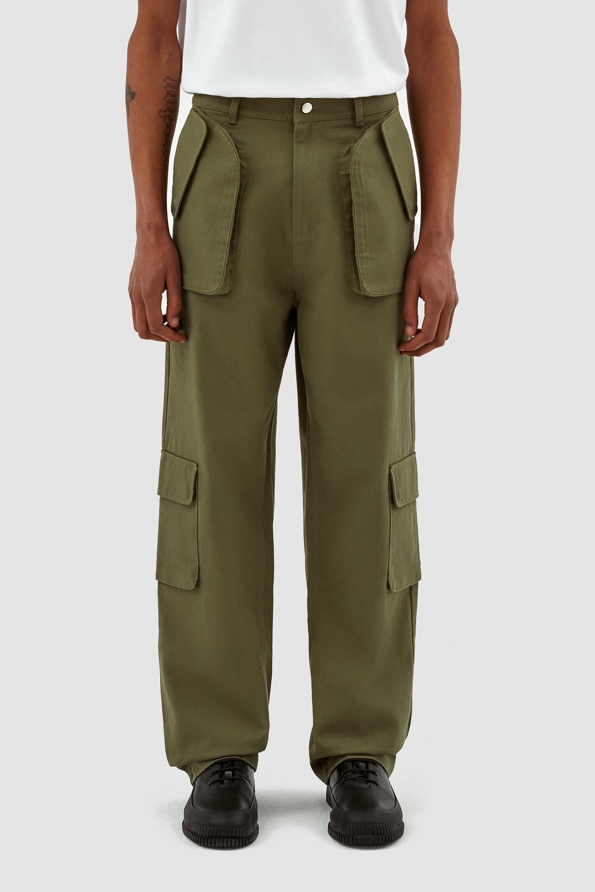 Pantalon cargo Jaden - Vert clair