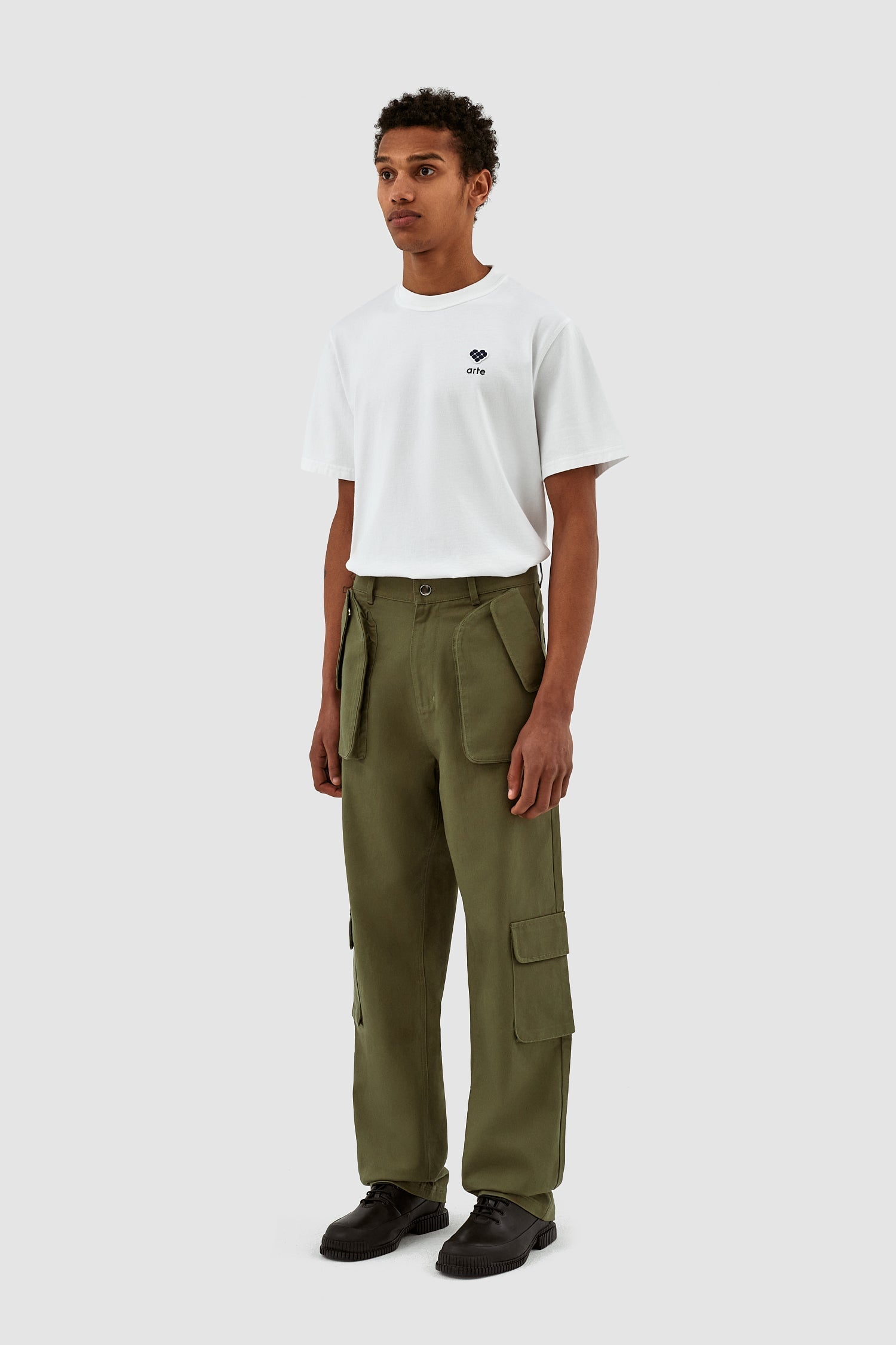 Pantalon cargo Jaden - Vert clair