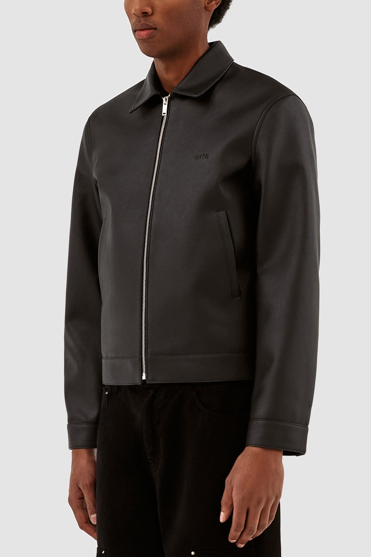 Veste à col Jasper - Noir