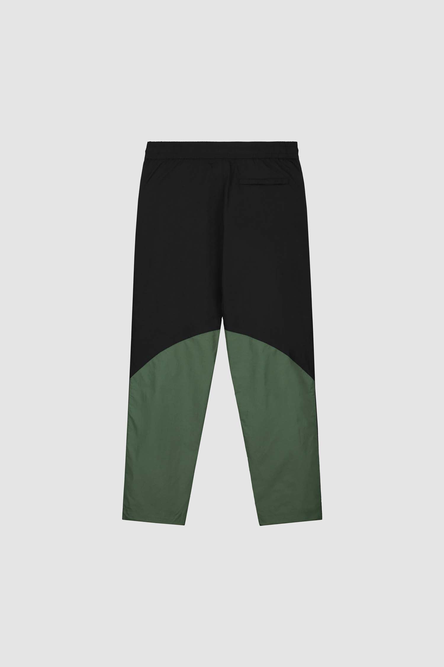 Pantalon contrasté Jake - noir/vert